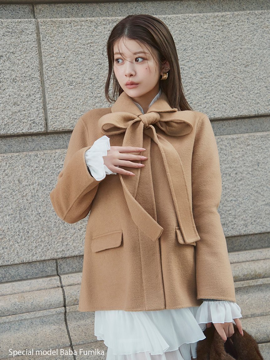 SNIDEL｜リバーリボンージャケット【カンヘウォン着用】 | Rakuten