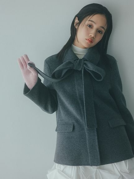 SNIDEL｜リバーリボンージャケット【カンヘウォン着用】 | Rakuten