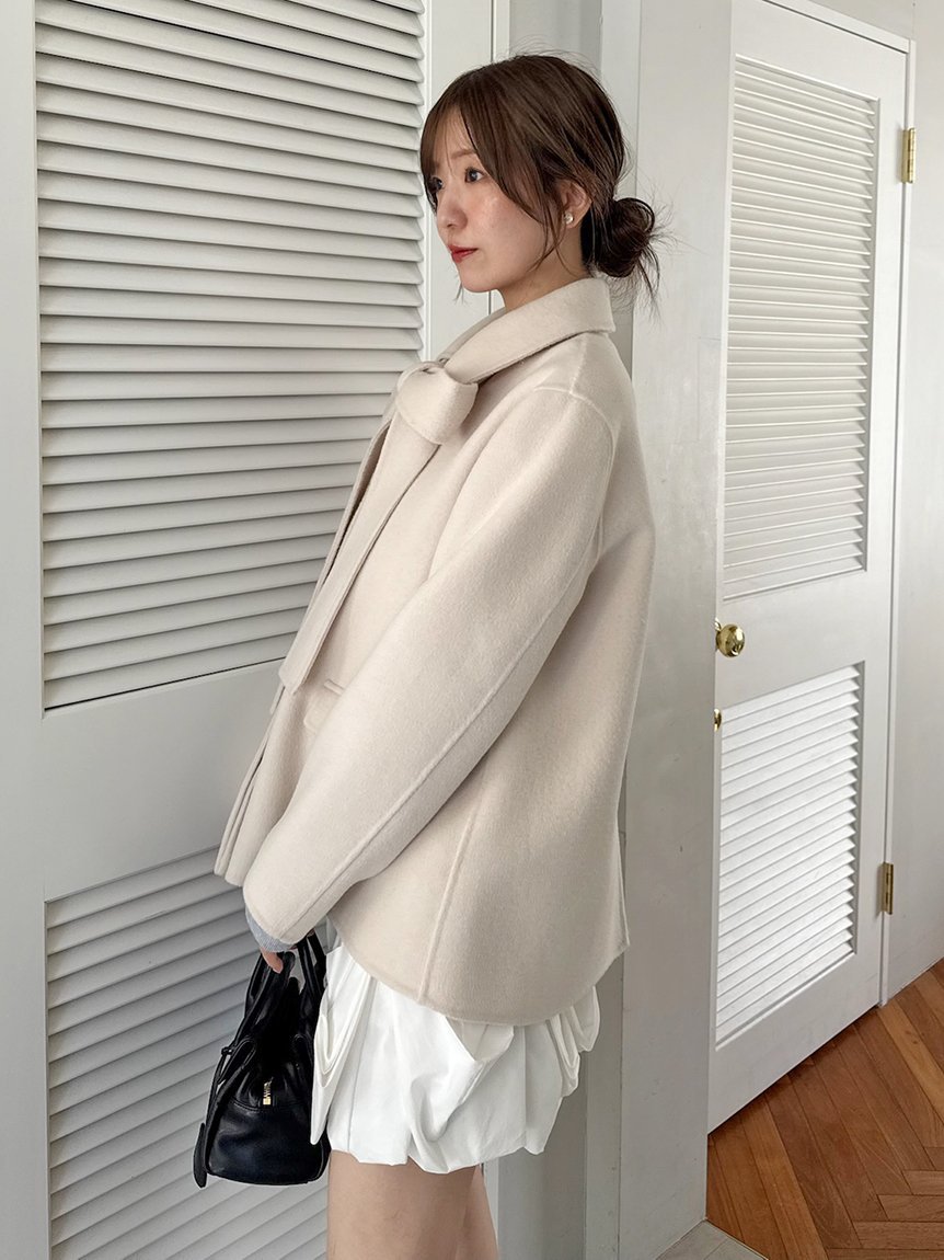 SNIDEL｜リバーリボンージャケット【カンヘウォン着用】 | Rakuten