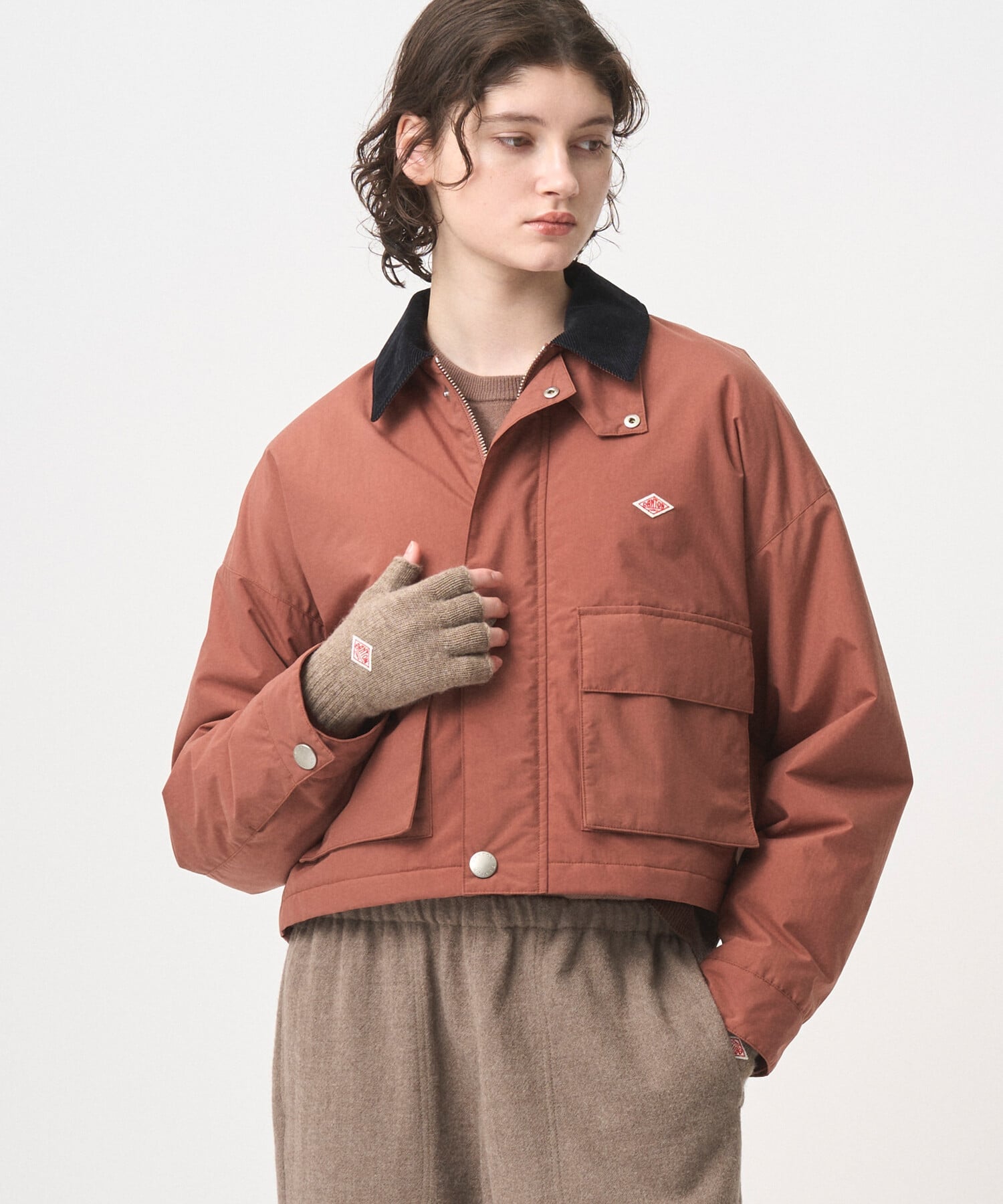 Bshop｜DANTON | 中綿ナイロン ショートジャケット WOMEN | Rakuten