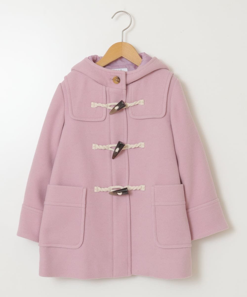 a.v.v｜[100-130]【選べる5色展開】ライトフェイクウールダッフル