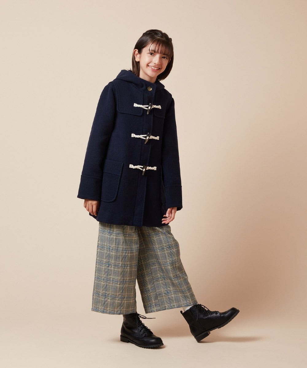 a.v.v｜[100-130]【選べる5色展開】ライトフェイクウールダッフル