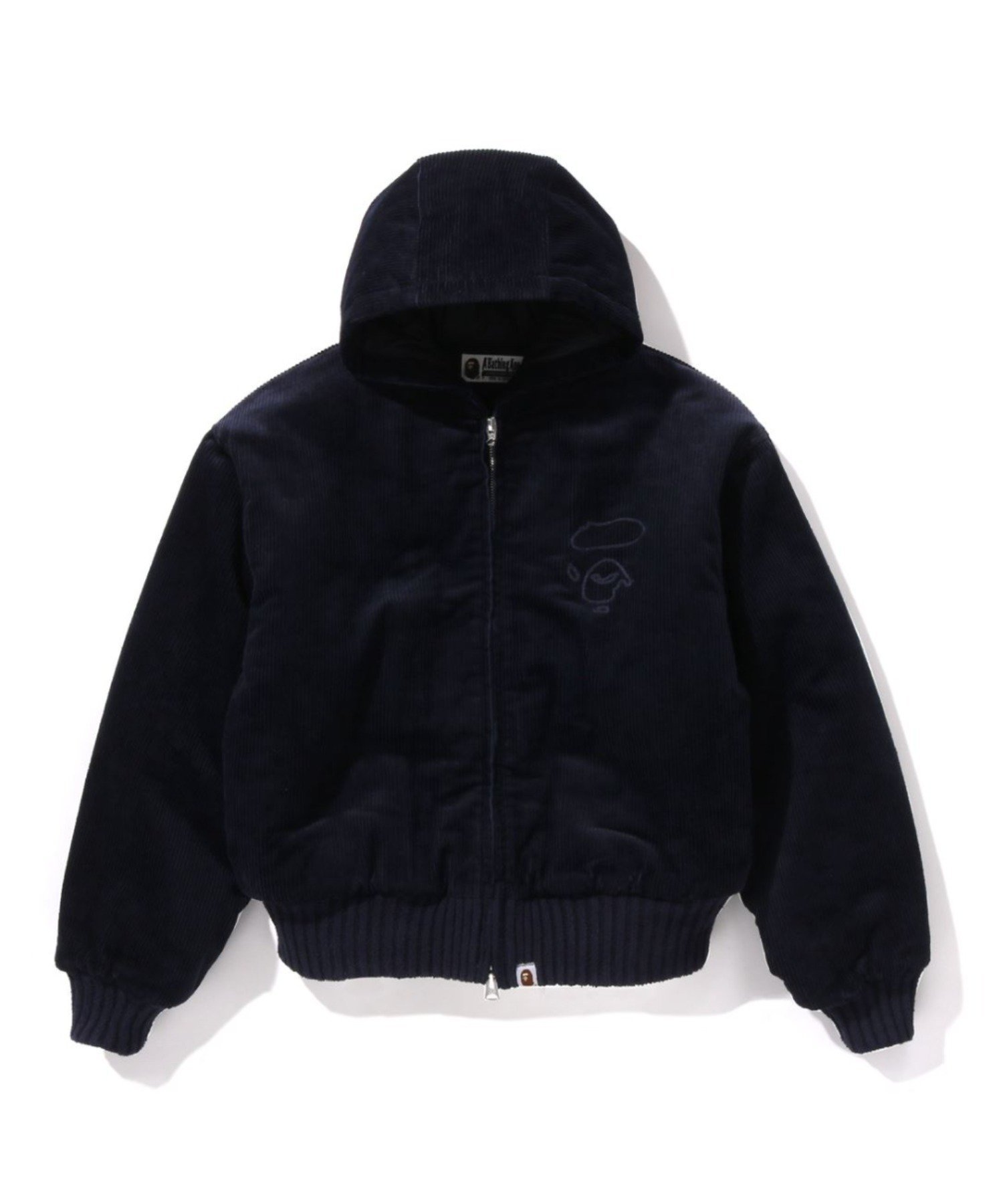 A BATHING APE｜CORDUROY PADDED HOODIE JACKET | Rakuten Fashion