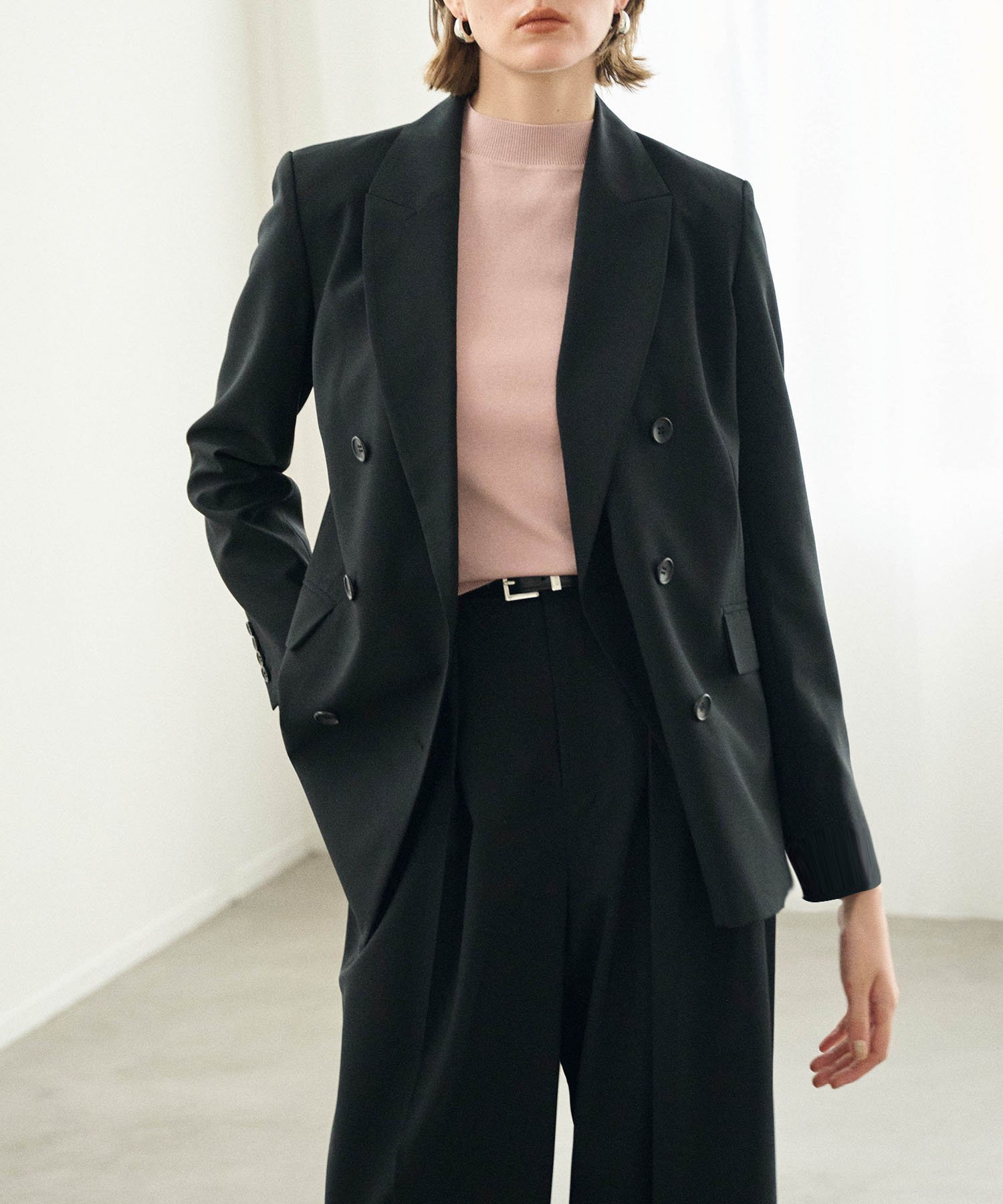 N.O.R.C｜ピークドラペルダブルジャケット【CLEAN MOTION】 | Rakuten