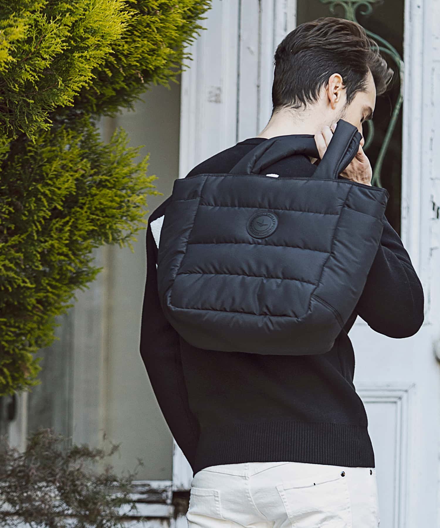 SHIFFON｜(M)1PIU1UGUALE3 RELAX/サークルロゴトートバッグ | Rakuten