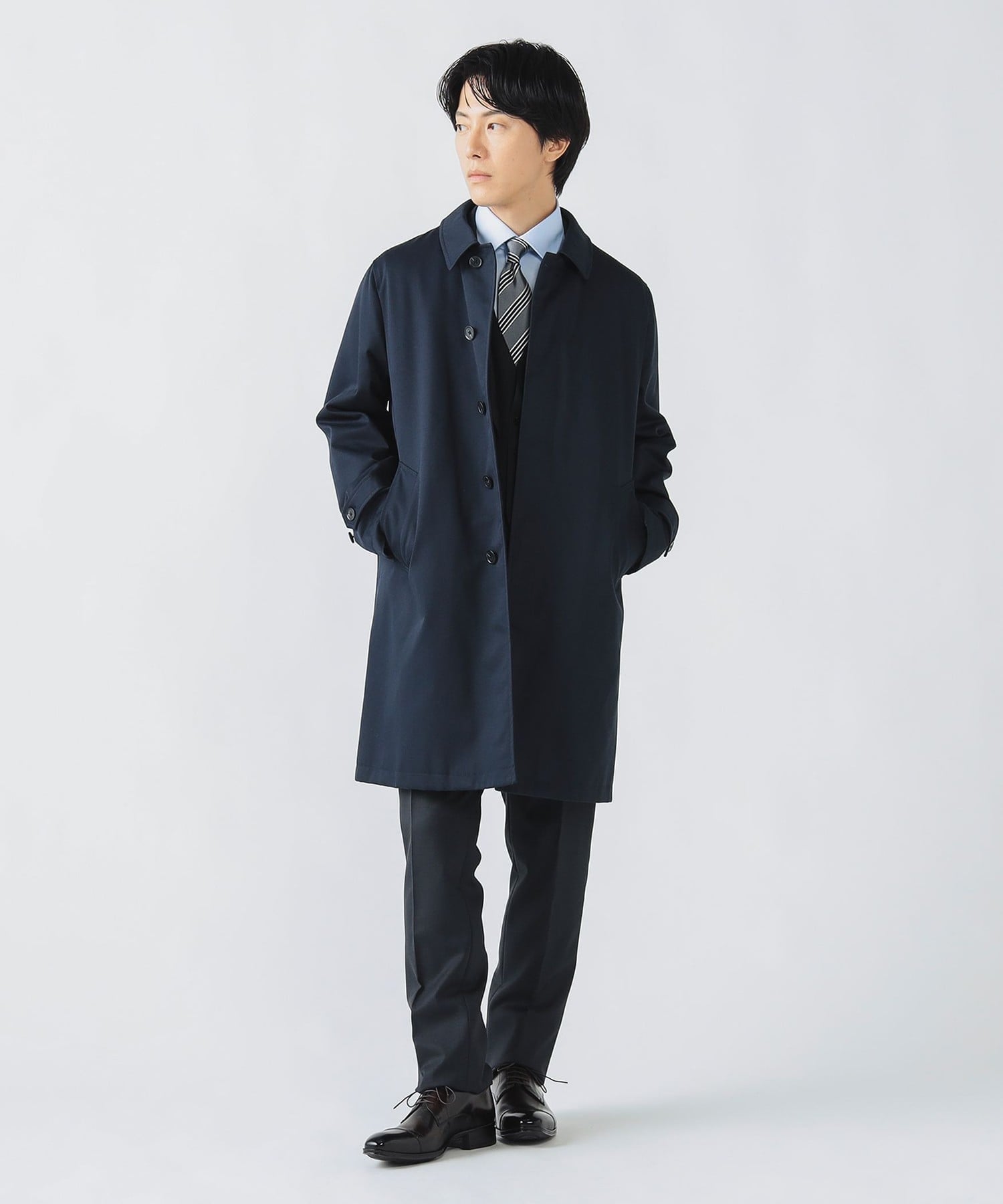 BEAMS HEART｜撥水 ギャバジン ステンカラーコート | Rakuten Fashion