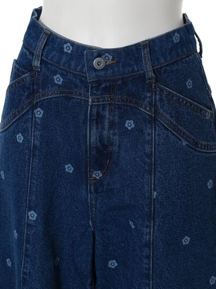 LILY BROWN｜【WEB限定】【LILY BROWN×MARY QUANT】デイジー柄ワイド