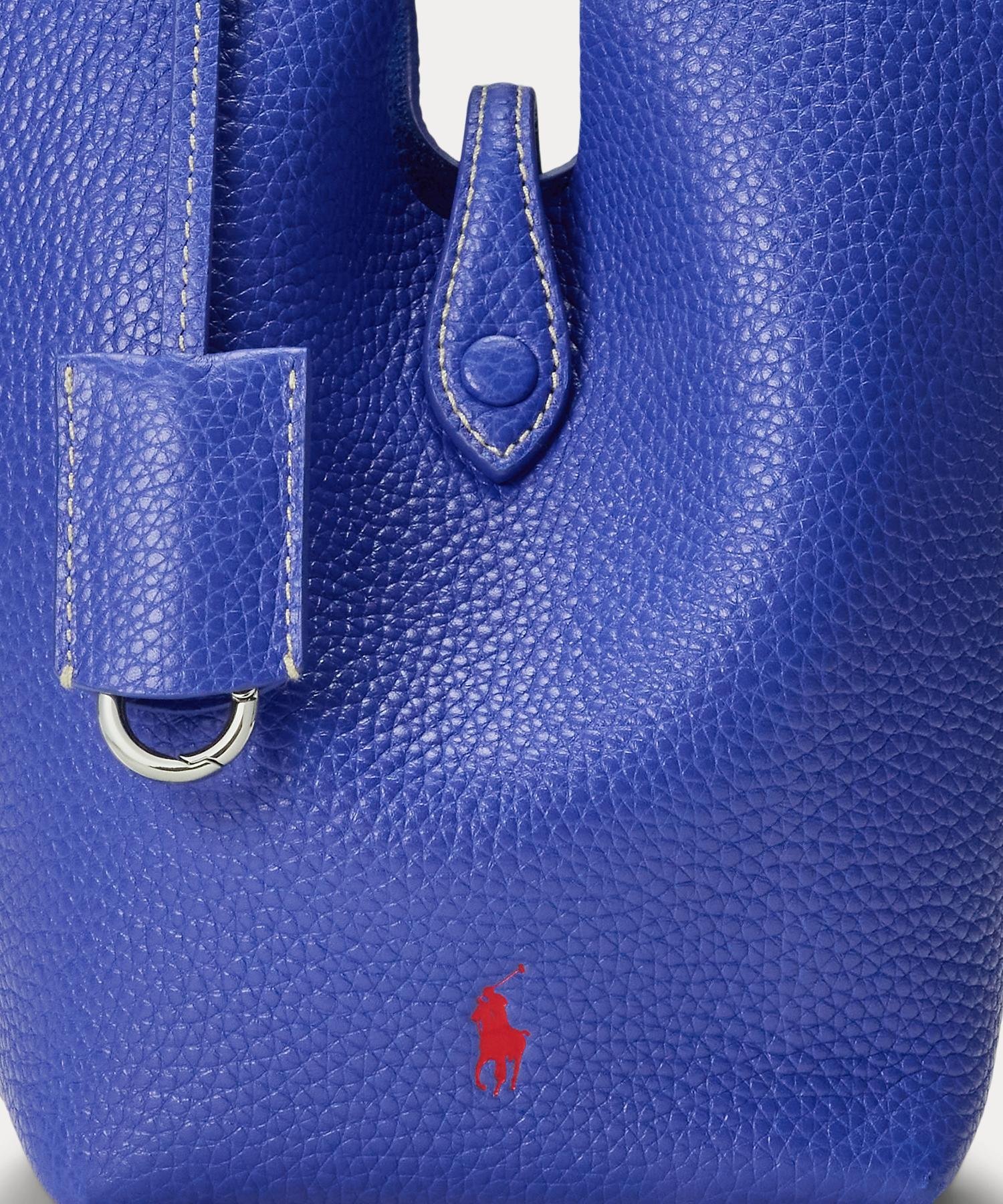 RALPH LAUREN｜Polo Play レザー スモール トート & クロスボディ