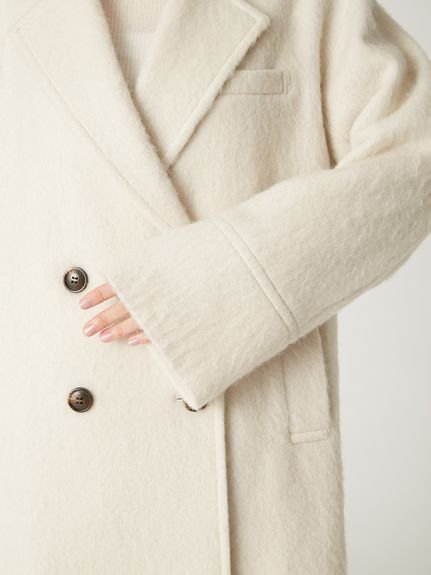 FRAY I.D｜オーバーサイズウールシャギージャコット | Rakuten Fashion