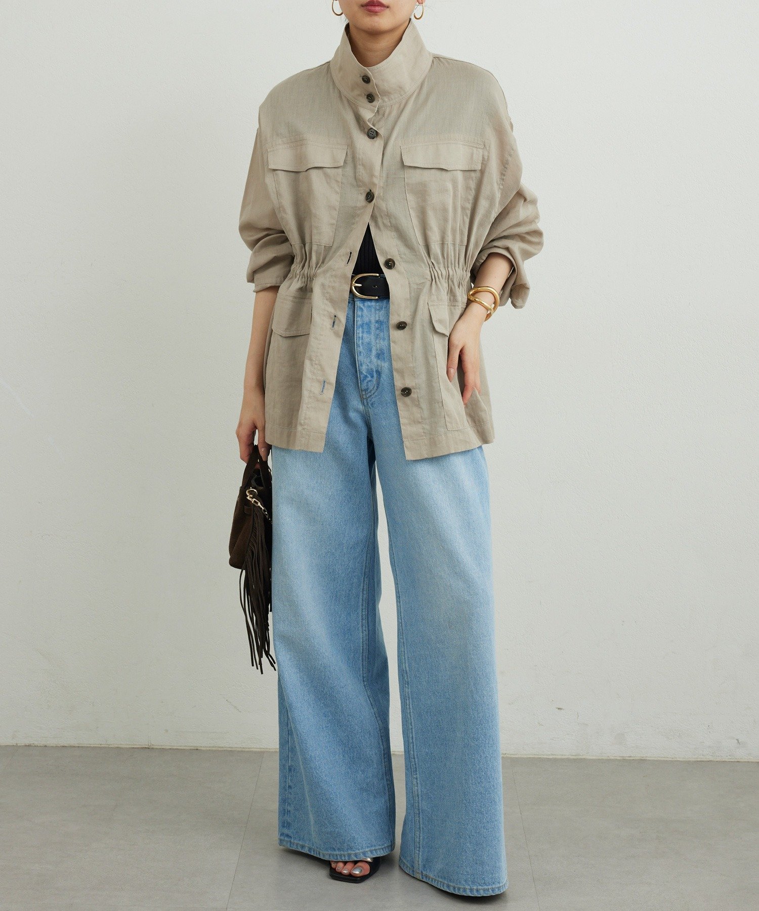 GALLARDAGALANTE｜【WEB限定リバイバル】シアーミリタリージャケット