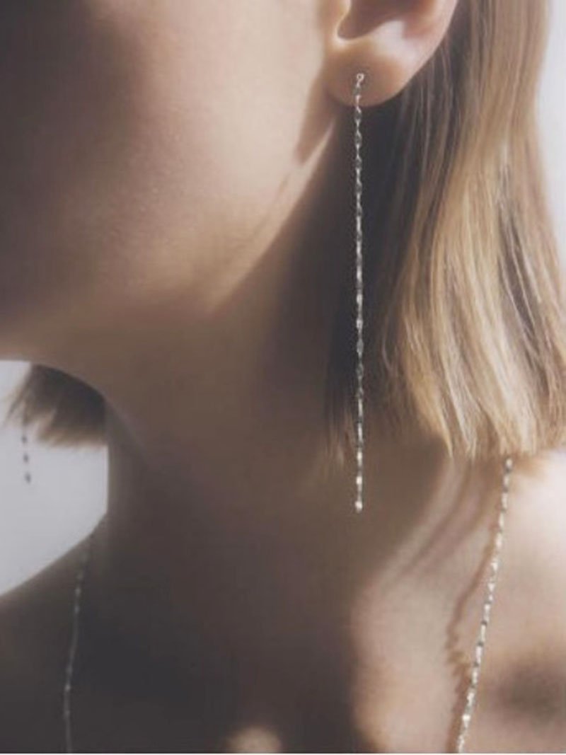 SETUP7｜les bon bon/sunlight pierce サンライトピアス ホワイト