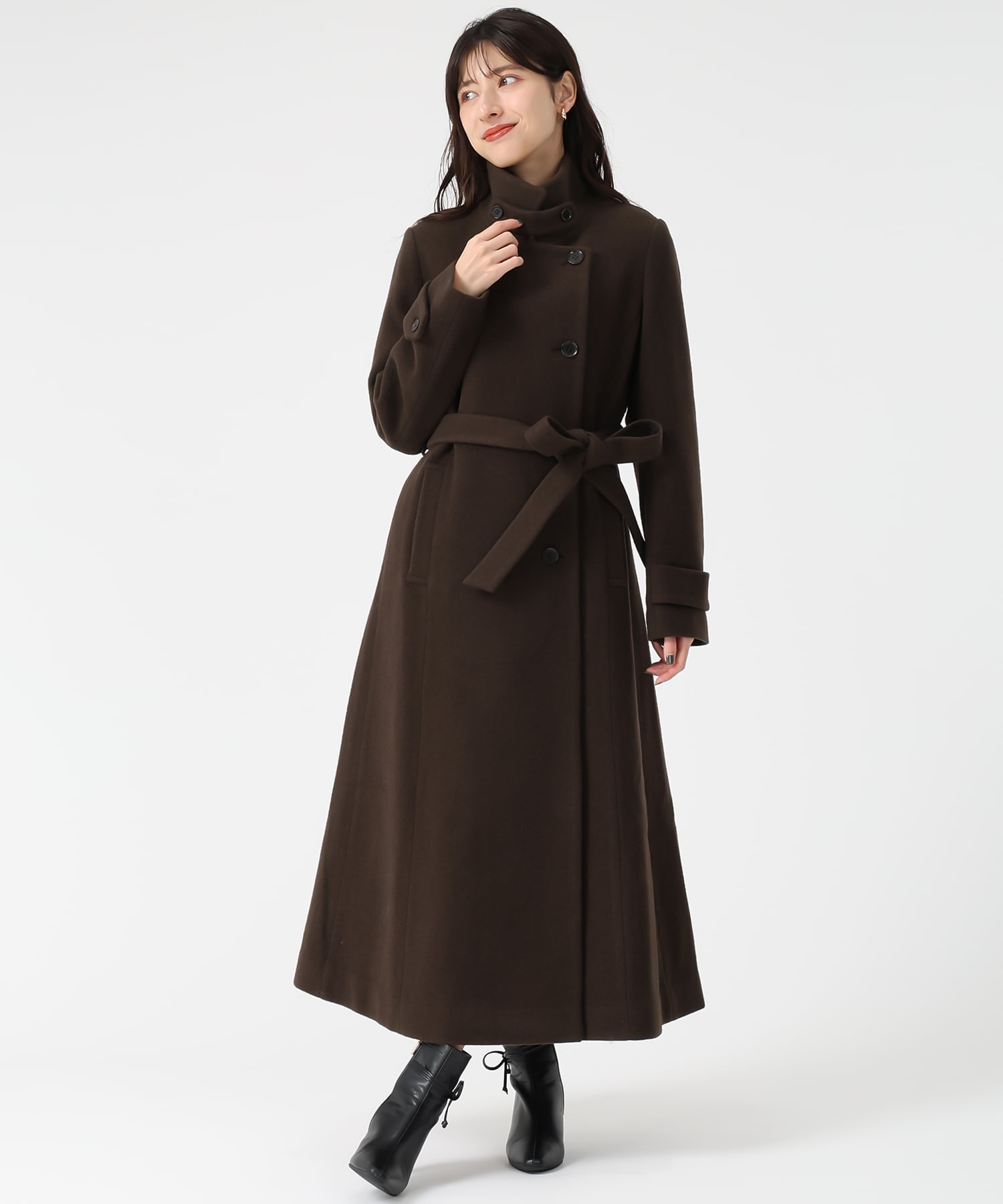 31 Sons de mode｜2025秋冬新作 スタンドカラーロングコート | Rakuten