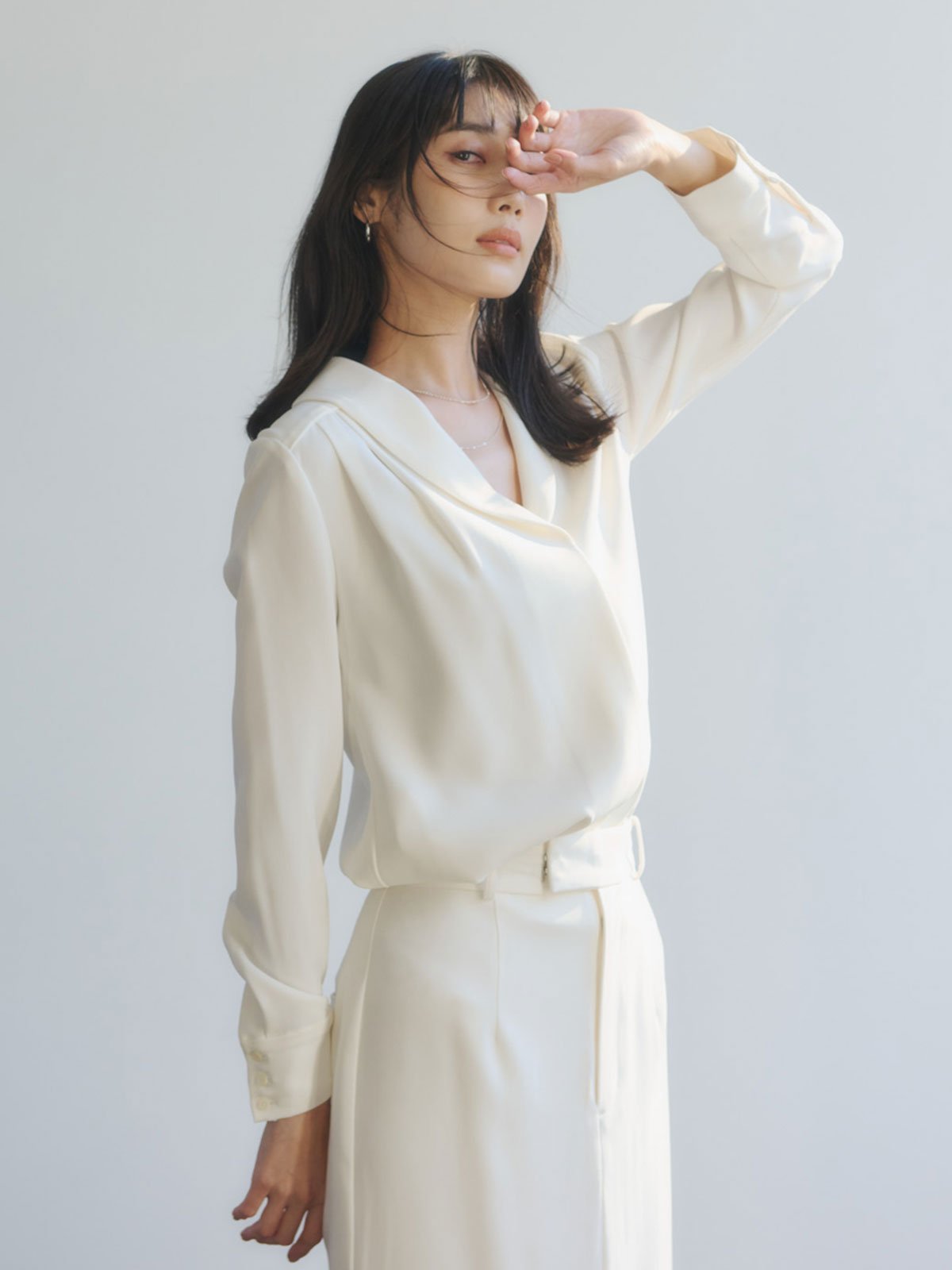 anuans｜ダブルサテンナロースカート | Rakuten Fashion(楽天