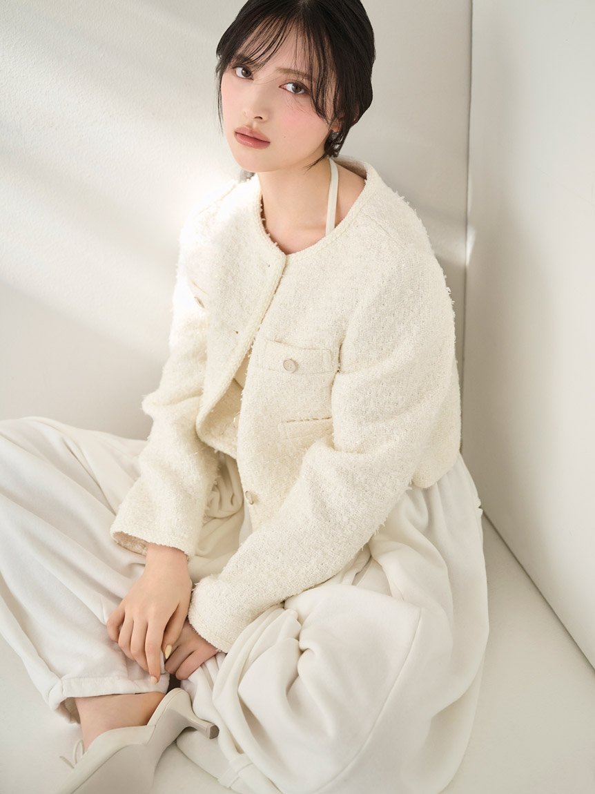 SNIDEL｜ツイードジャケット | Rakuten Fashion(楽天ファッション／旧