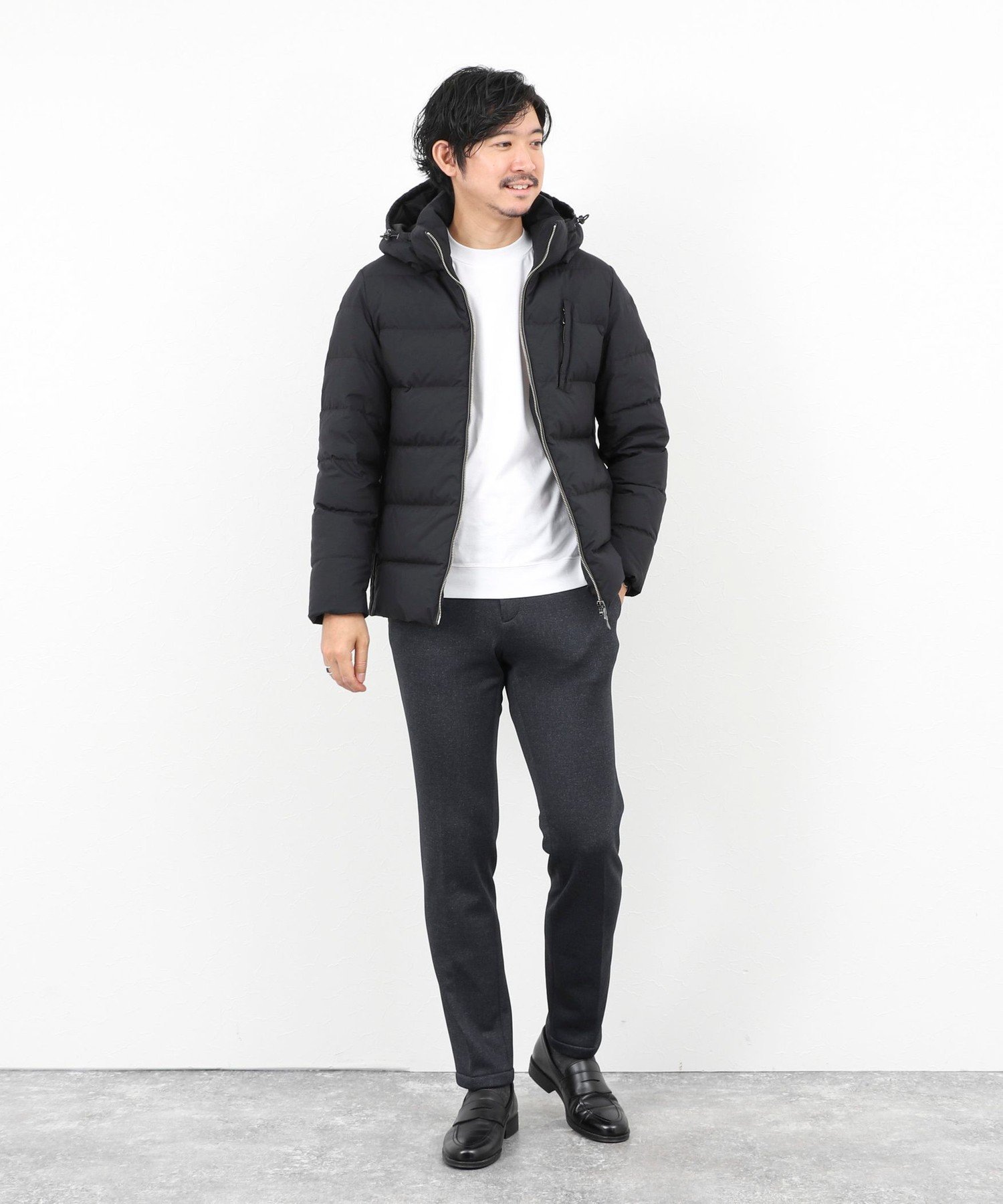 NOLLEY'S｜【komatsu/小松マテーレ】《ダントツ撥水》ダウンジャケット