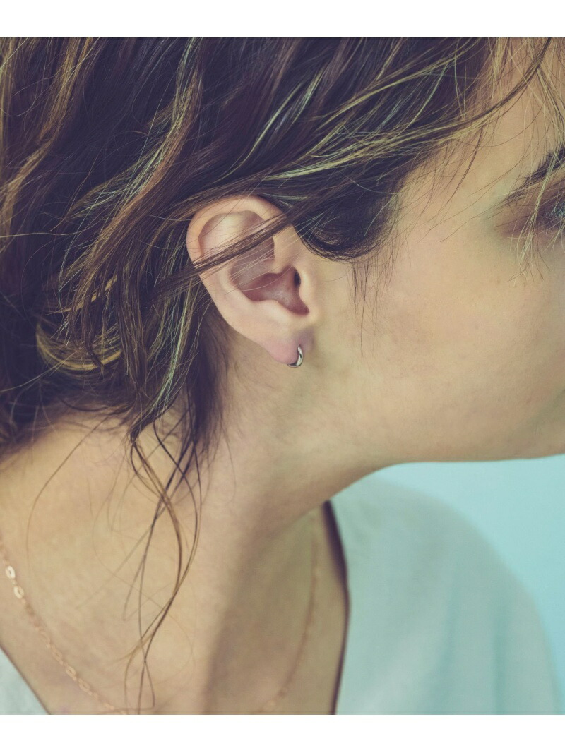 ete｜K18MPG フープ ピアス | Rakuten Fashion(楽天ファッション／旧