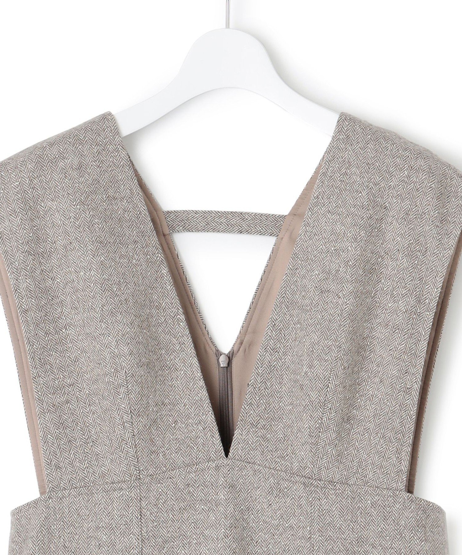 23区｜シルクネップヘリンボーン オールインワン ワンピース | Rakuten