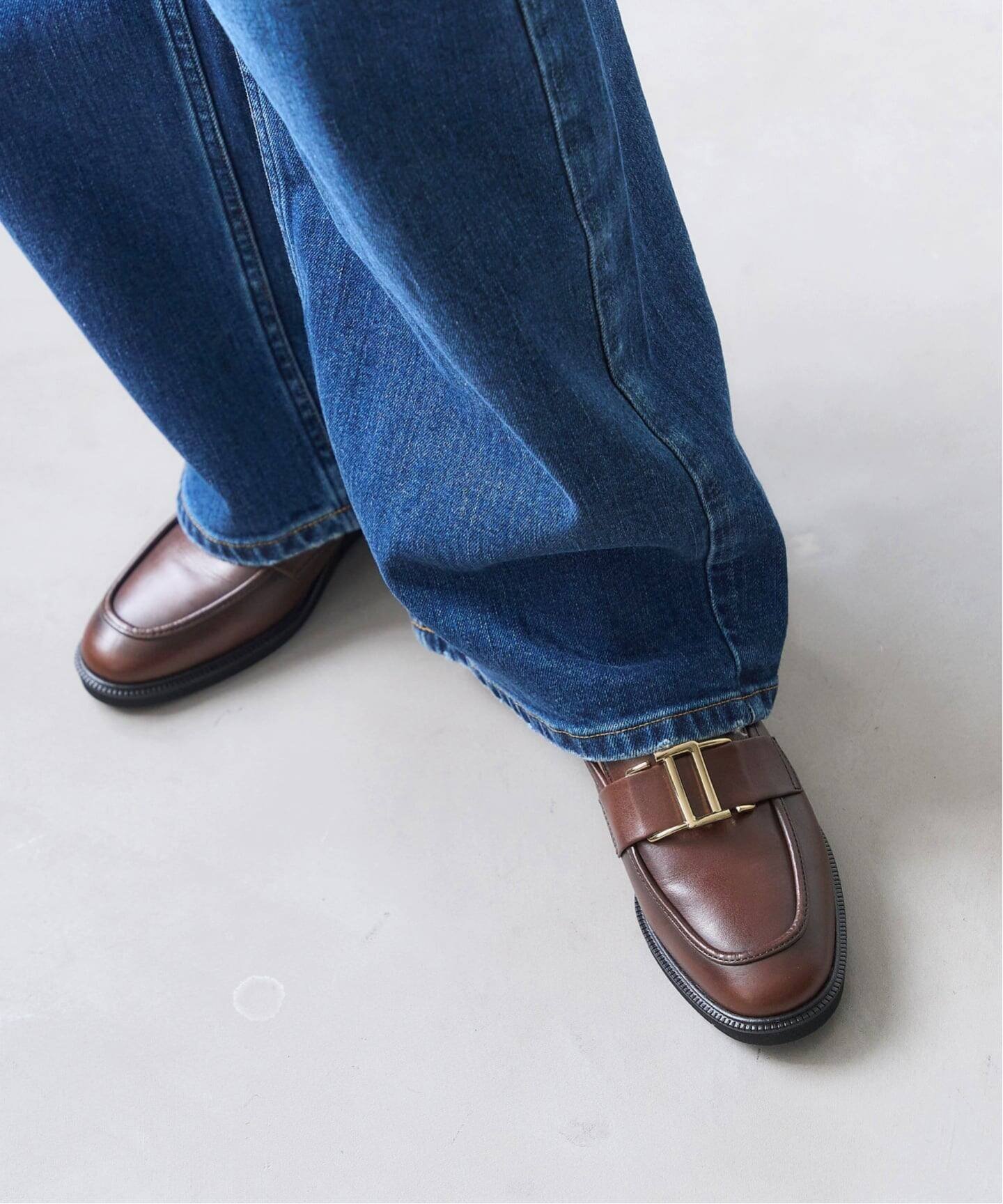 LE TALON｜《追加》レザーメタルモチーフローファー | Rakuten Fashion