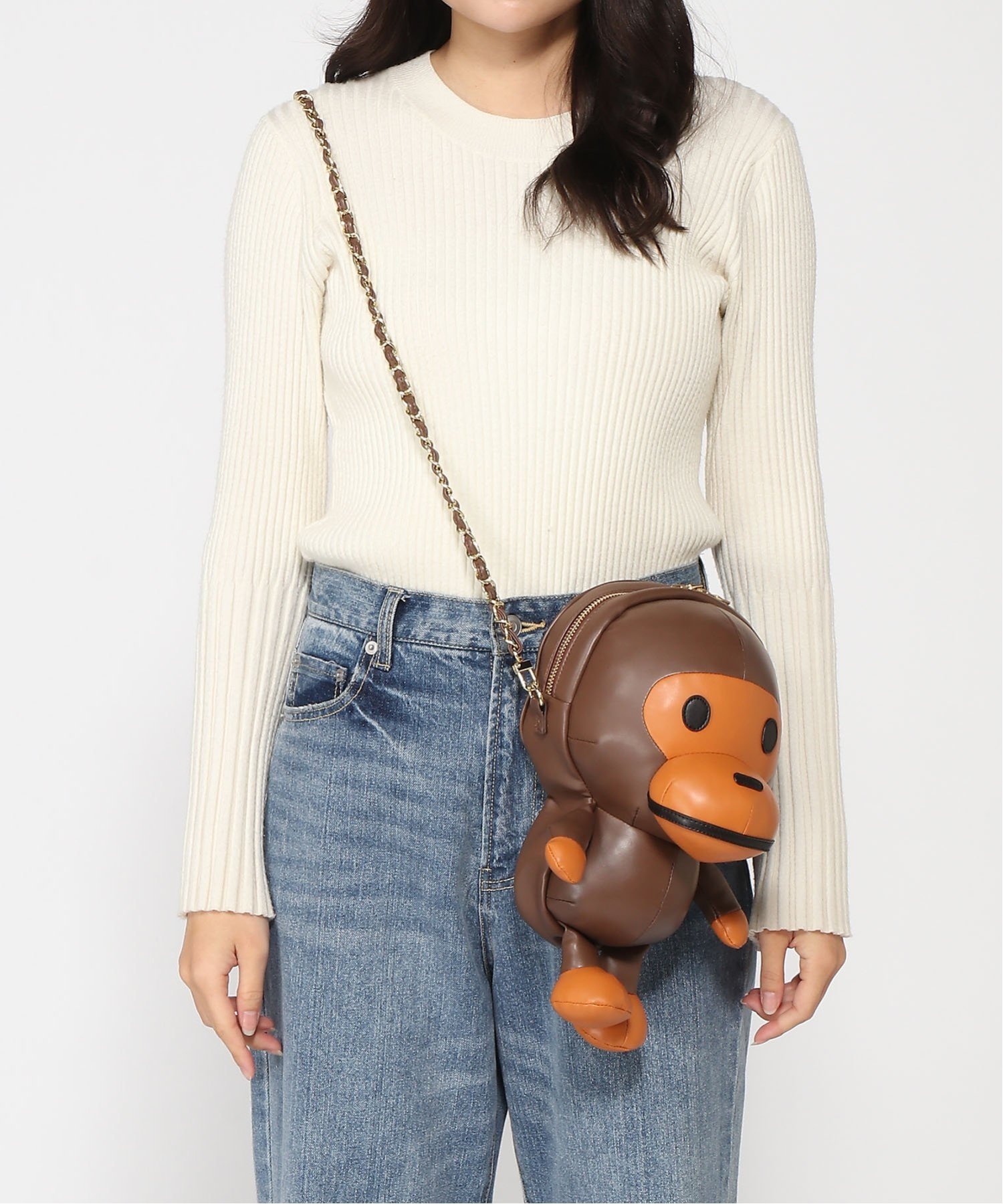 A BATHING APE｜BABY MILO PLUSH DOLL CHAIN SHOULDER BAG | Rakuten