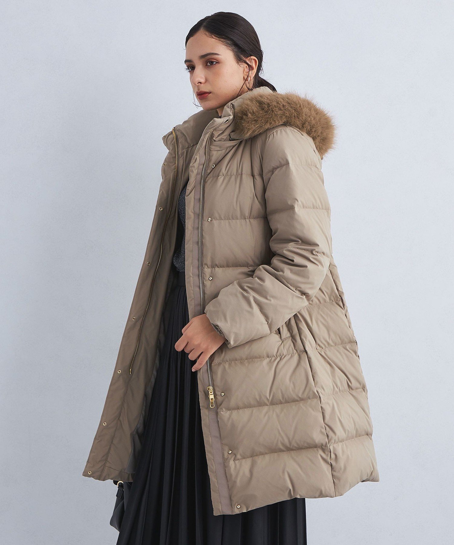 UNITED ARROWS LTD. OUTLET｜フード ロング ダウン | Rakuten Fashion