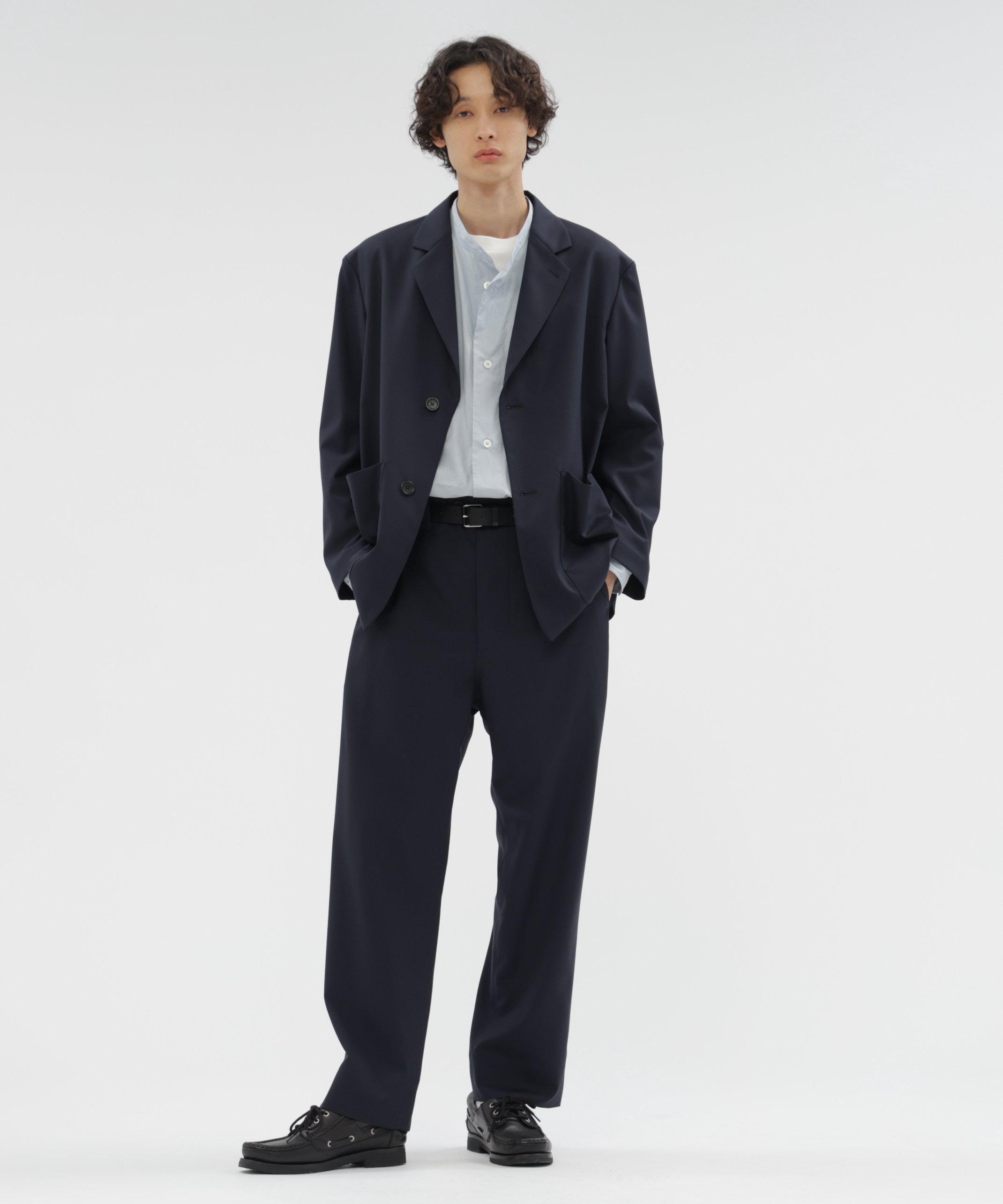 MARGARET HOWELL｜FINE WOOL POPLIN JACKET | Rakuten Fashion(楽天