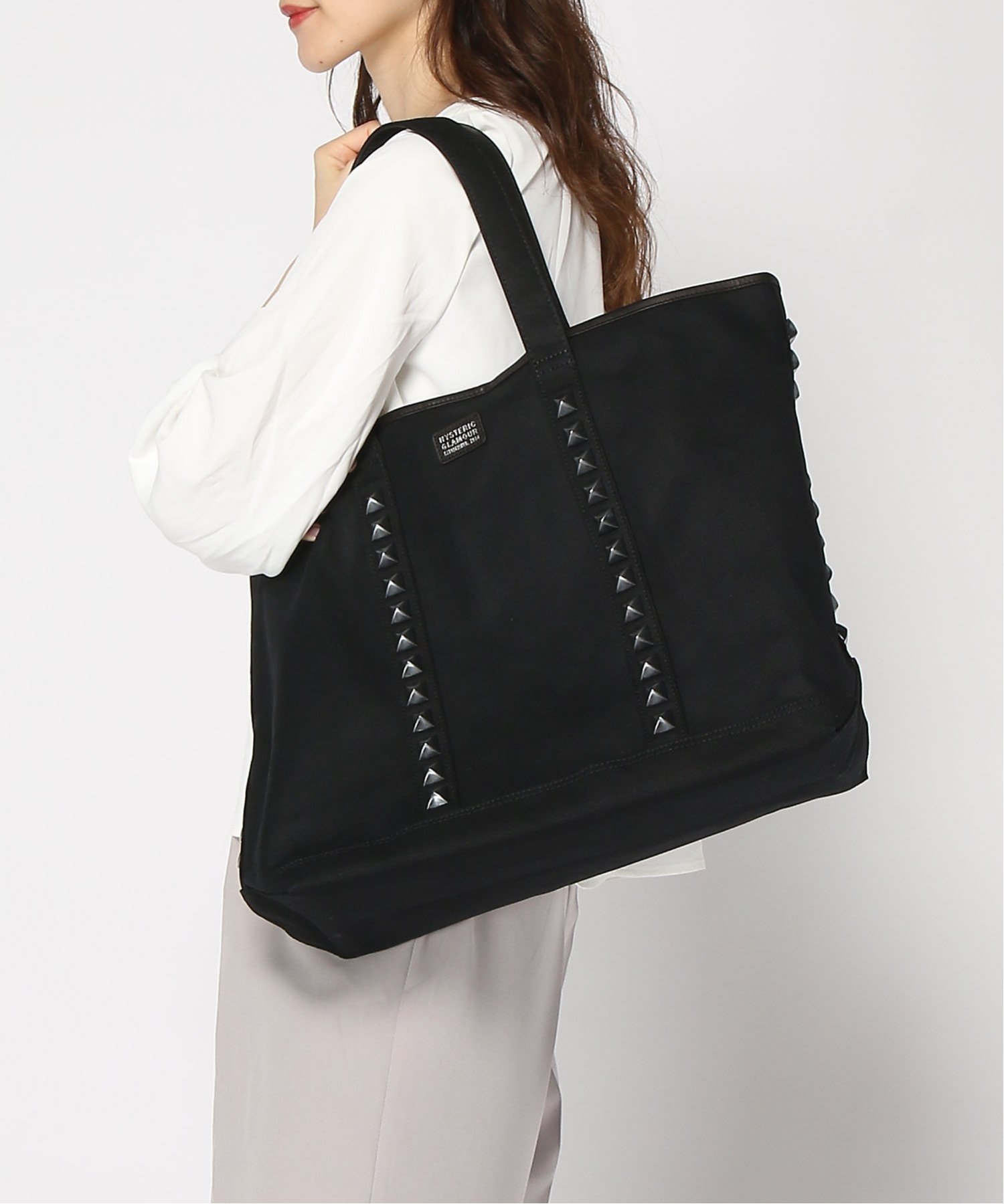 HYSTERIC GLAMOUR｜STUDS CANVAS トート | Rakuten Fashion(楽天