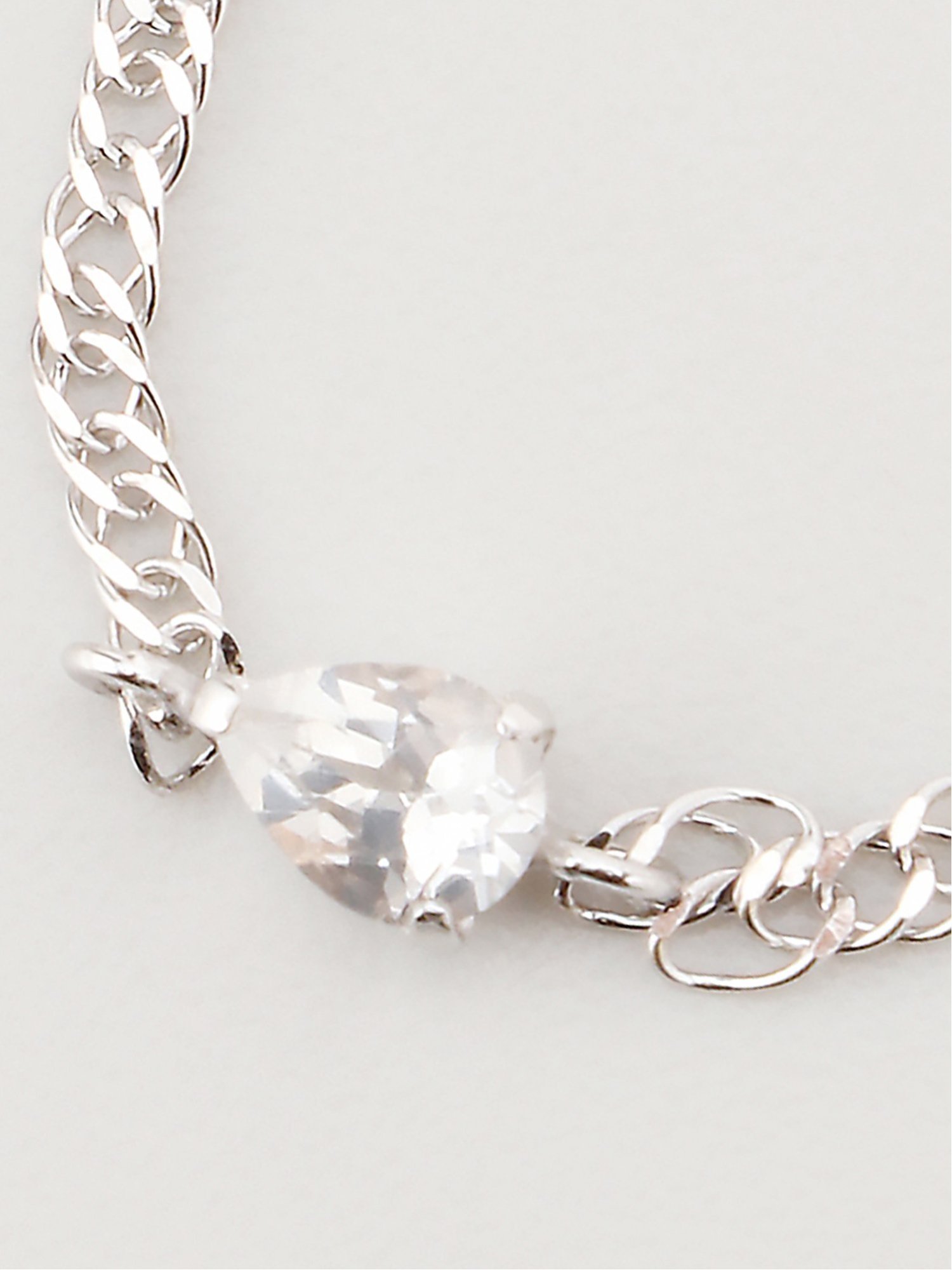 SETUP7｜les bon bon/float chain ring white gold フロート チェーン