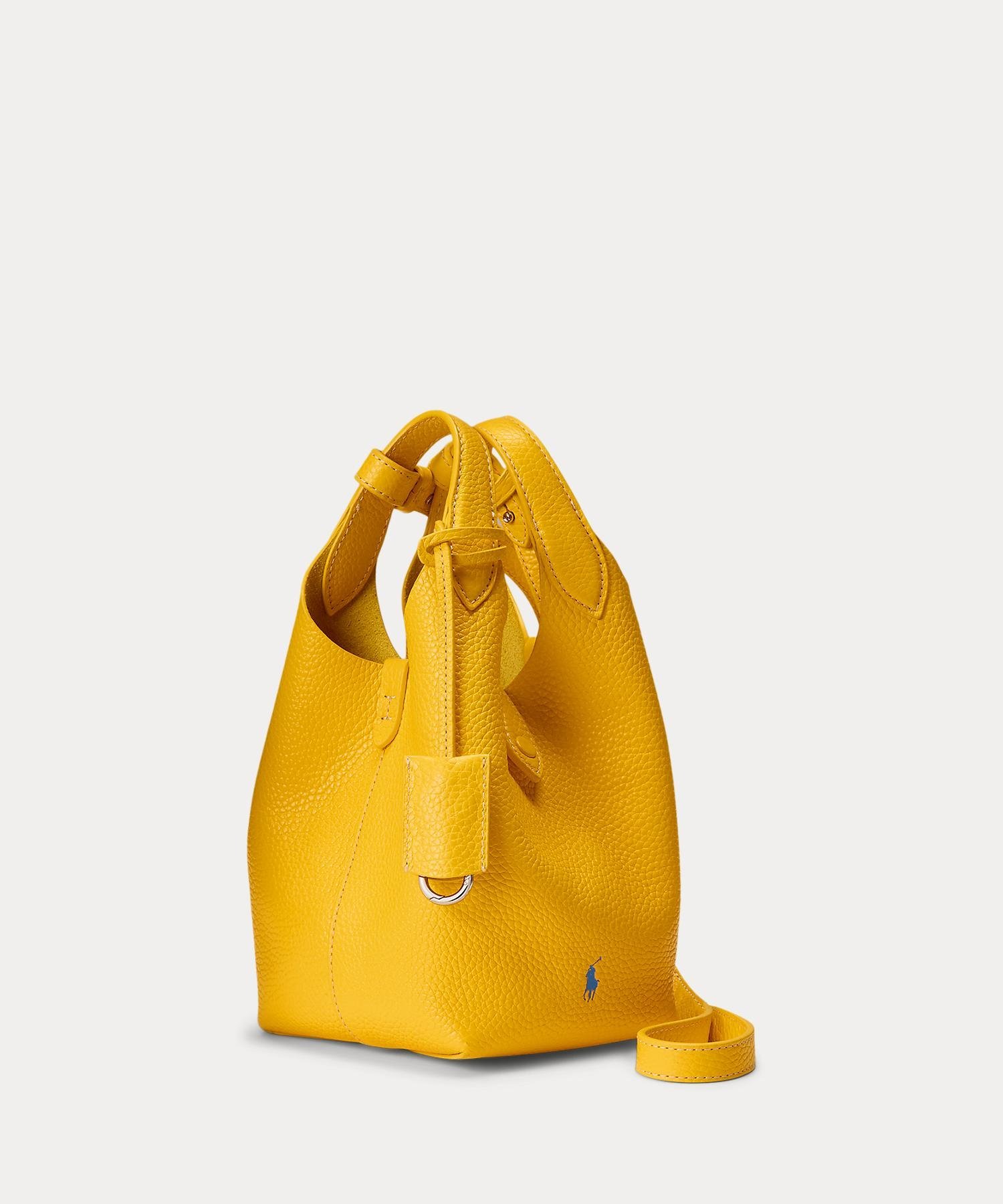 RALPH LAUREN｜Polo Play レザー スモール トート & クロスボディ