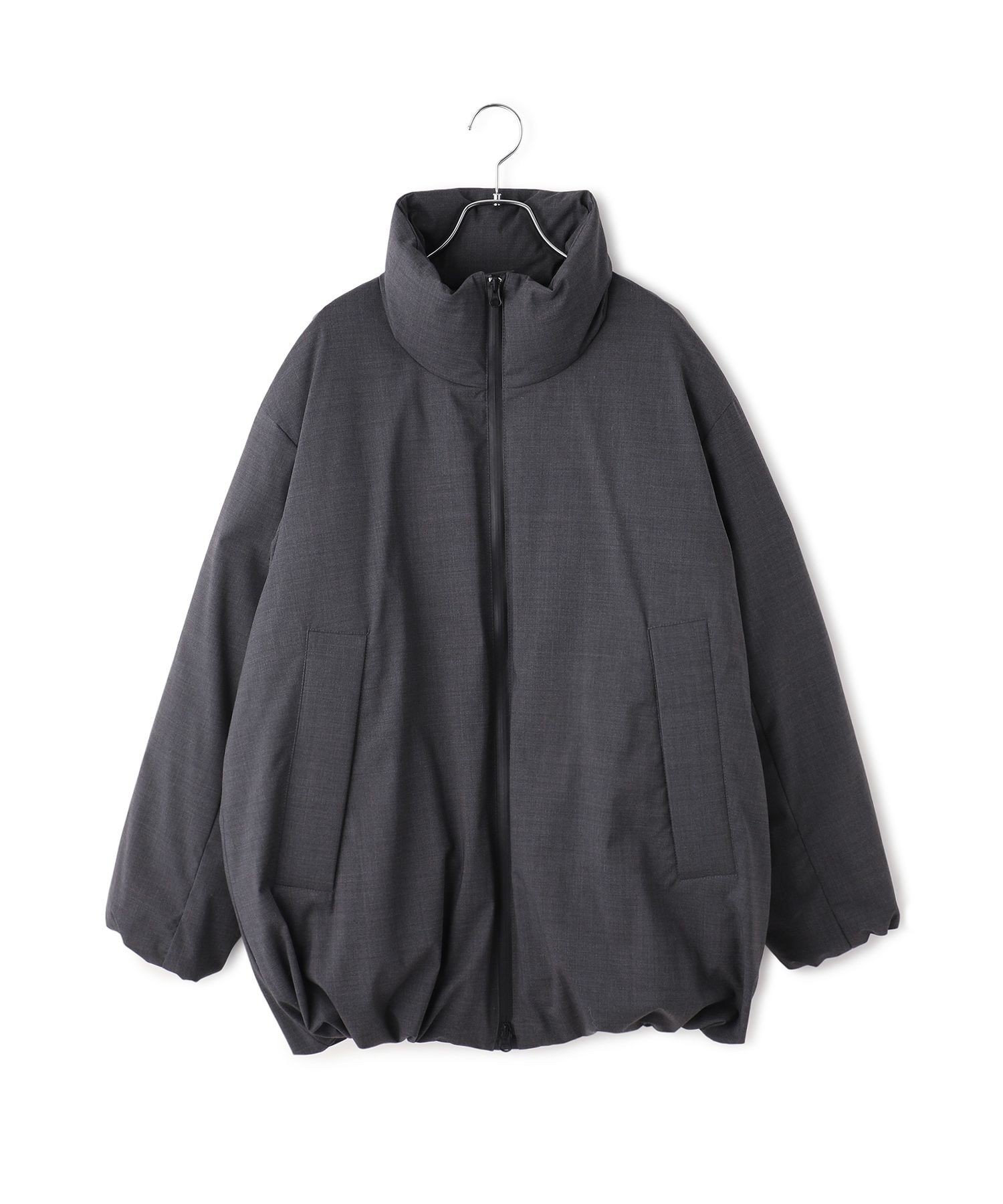 ADAM ET ROPE'｜【サステナブル】ウールMIXミドルダウン/撥水