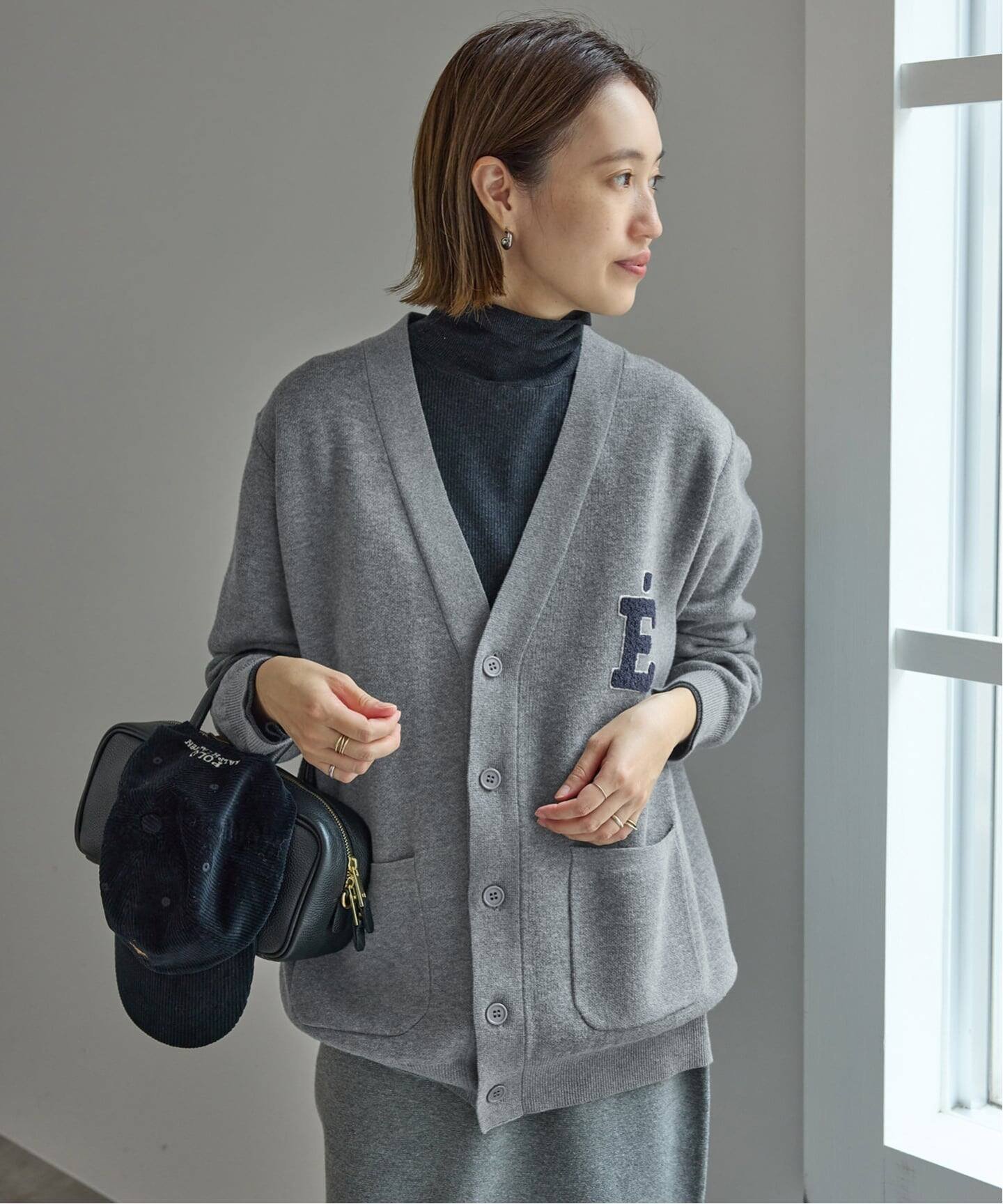 SLOBE IENA｜《WEB限定/追加2》サガラ刺繍スウェットライクニット