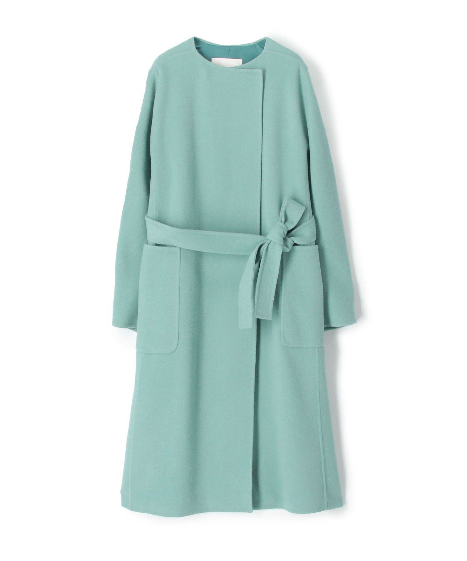 TOMORROWLAND｜プレミアムウールリバー ノーカラーコート | Rakuten