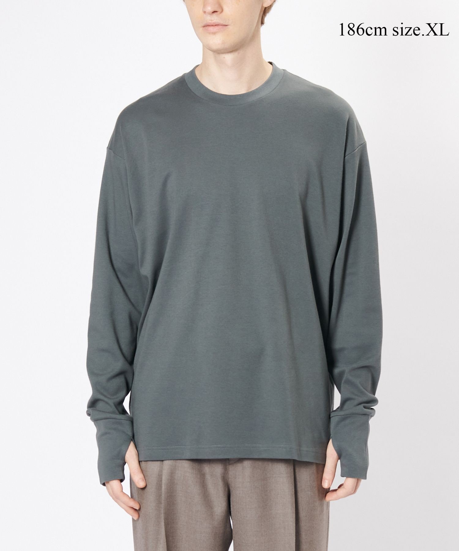 ADAM ET ROPE'｜【Hanes for BIOTOP】 Comfort Crew Neck Pullover