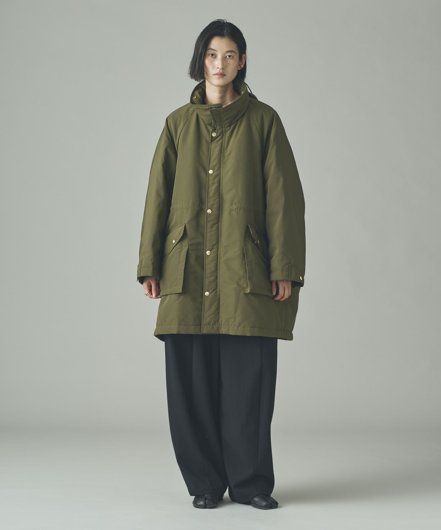 Curensology スウェーディッシュモッズコート Curensology｜<&RC>フェイクファーエリツキスウェーディッシュモッズ