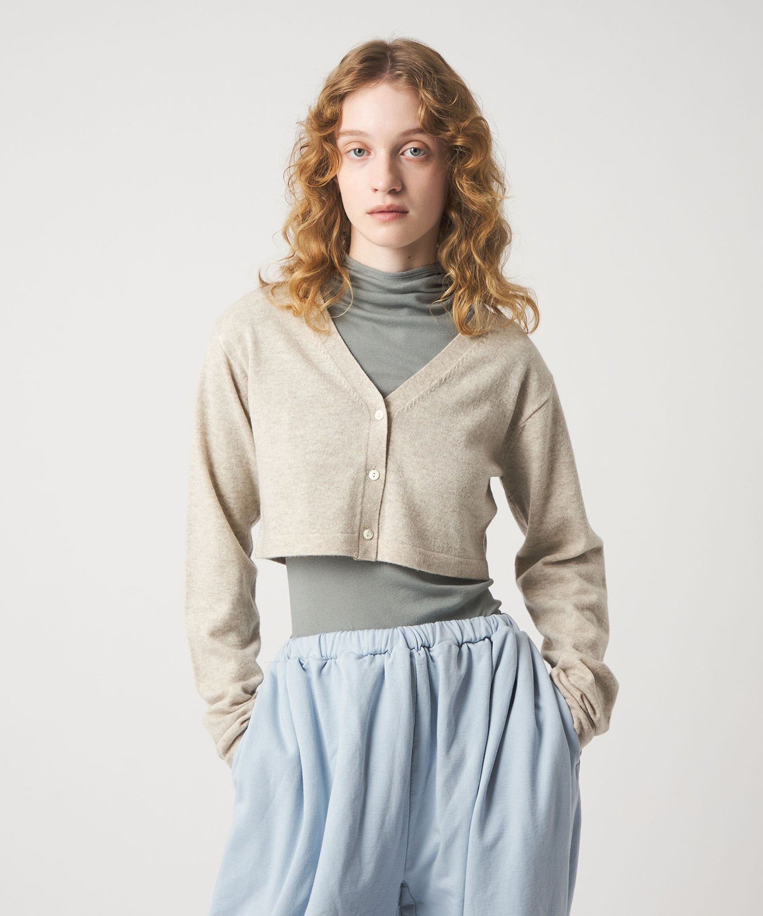 roku 6 ニットカーディガン Beauty & youth BEAUTY&YOUTH UNITED ARROWS｜<6(ROKU)>ミックス ニット カーディガン