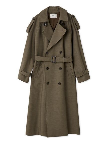 Mila Owen｜オーバーサイズトレンチコート | Rakuten Fashion(楽天