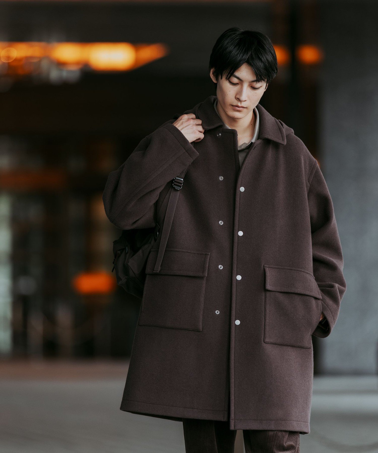 UNITED ARROWS green label relaxing｜SENTDALE WOOL ダッフルコート