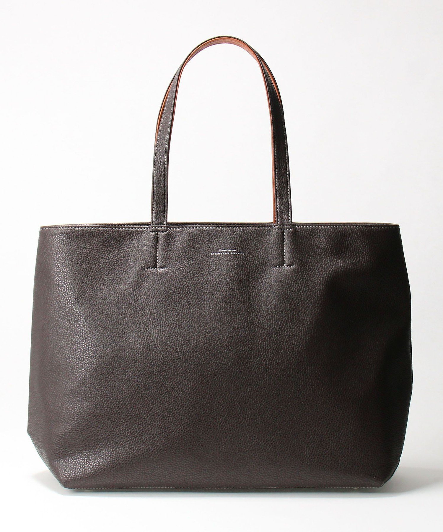 UNITED ARROWS green label relaxing｜シボ レザーライク ジップ