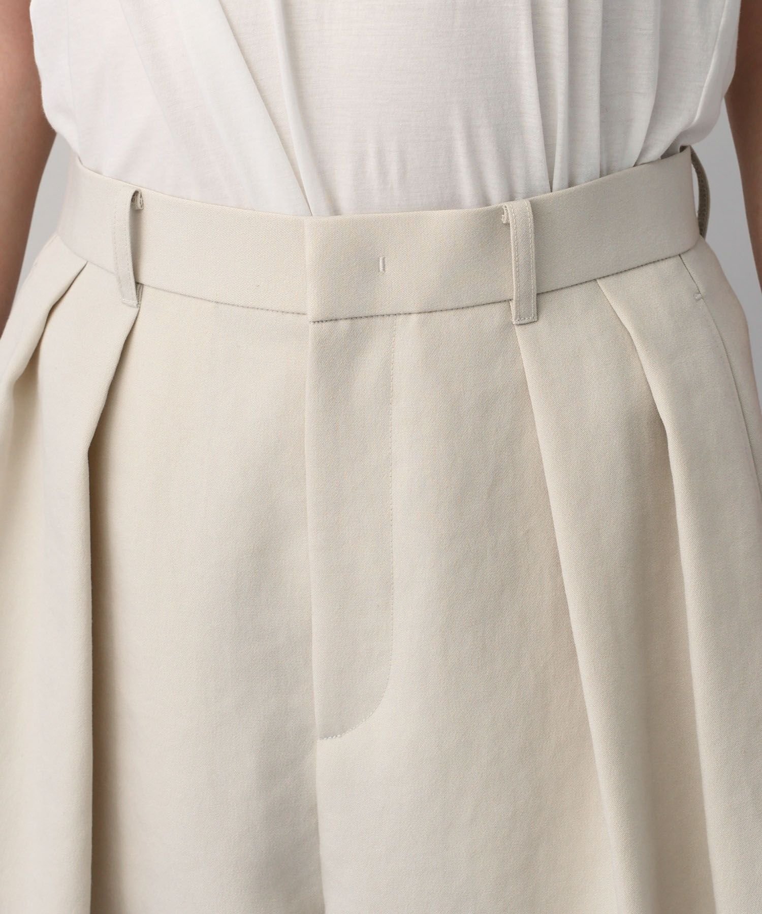 Curensology｜プレーンツータックパンツ | Rakuten Fashion(楽天