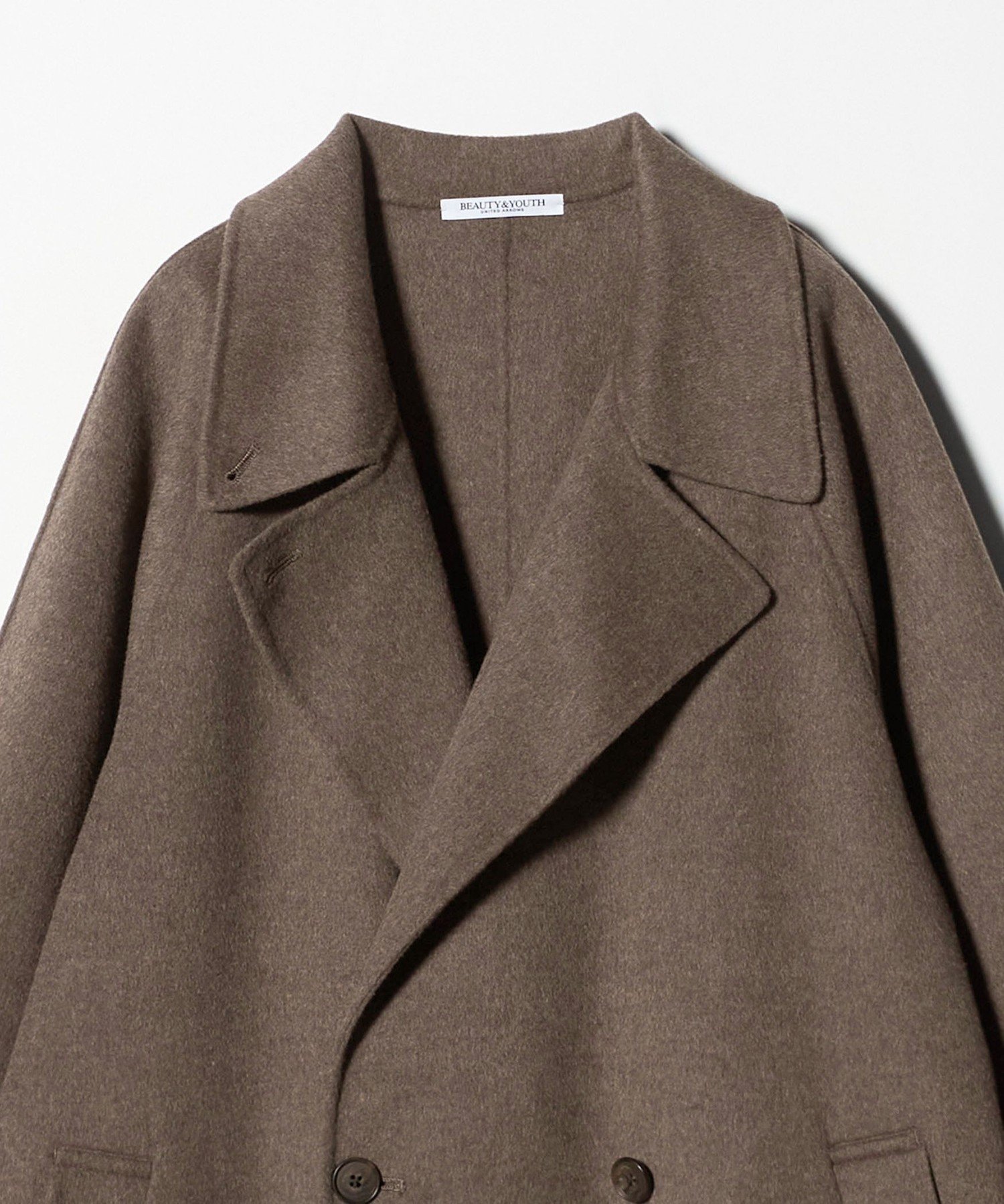 BEAUTY&YOUTH UNITED ARROWS｜リバー テーラード スタンドカラーコート