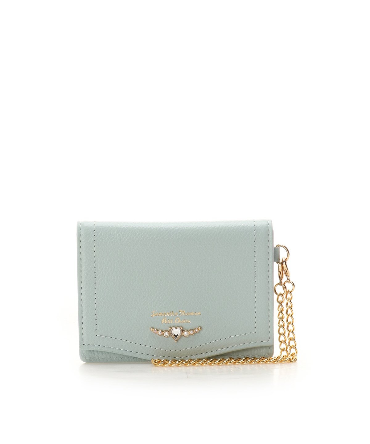 Samantha Thavasa Petit Choice｜クリアハートビジュー パスケース