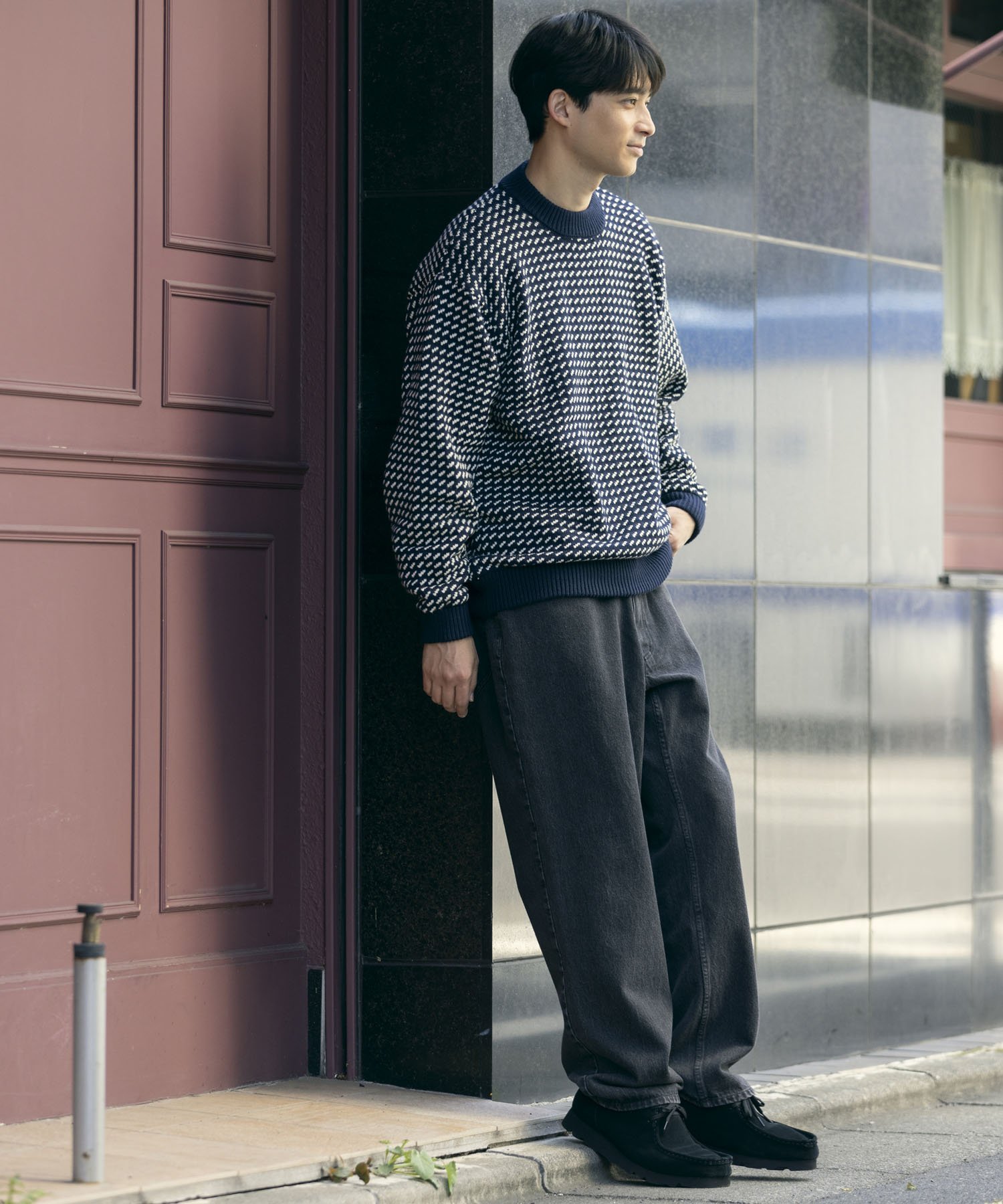 L.L.Bean｜【JAPAN EDITION】ウェイン・セーター・バーズアイ