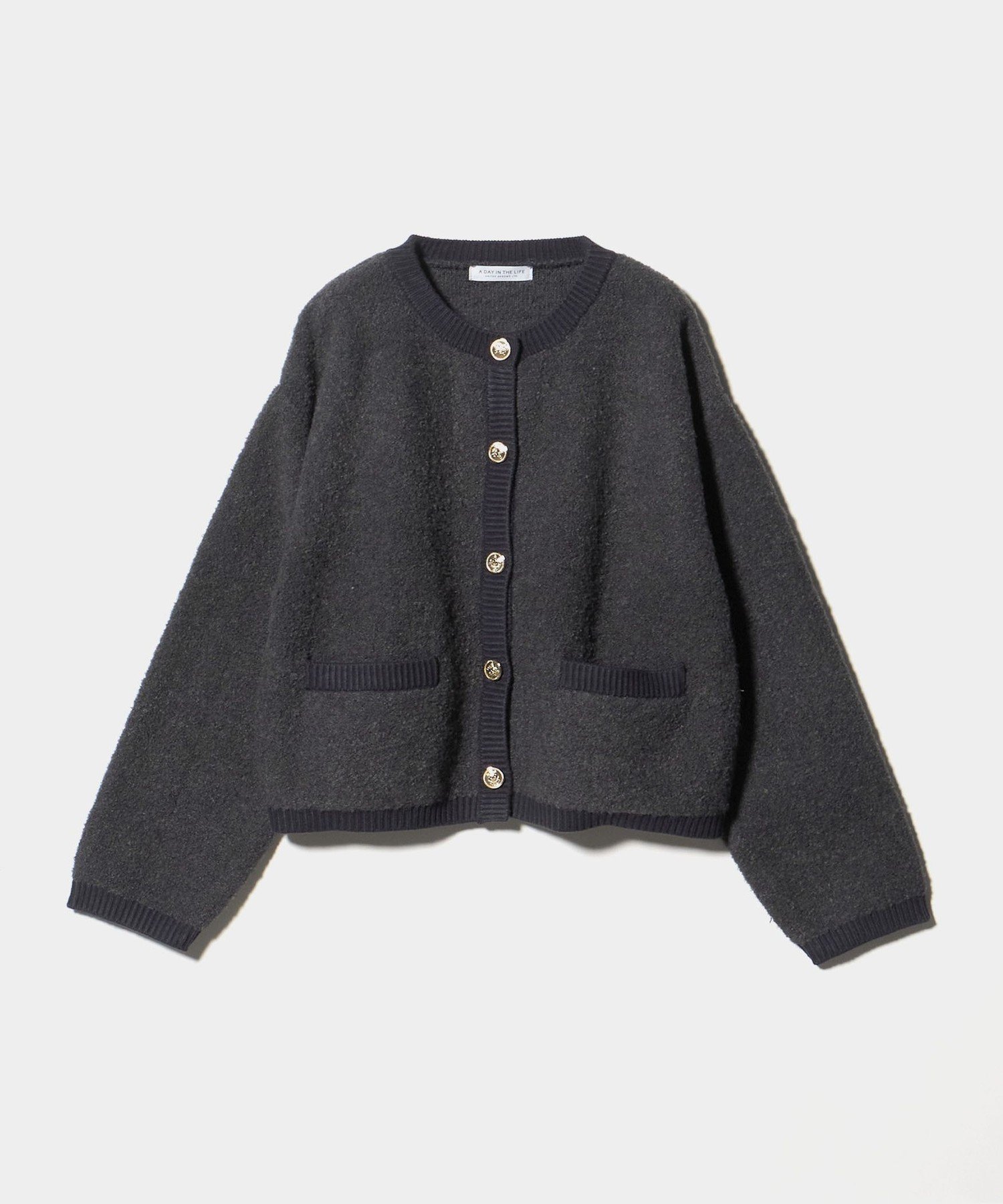 UNITED ARROWS LTD. OUTLET｜ループヤーン メタルボタンカーディガン
