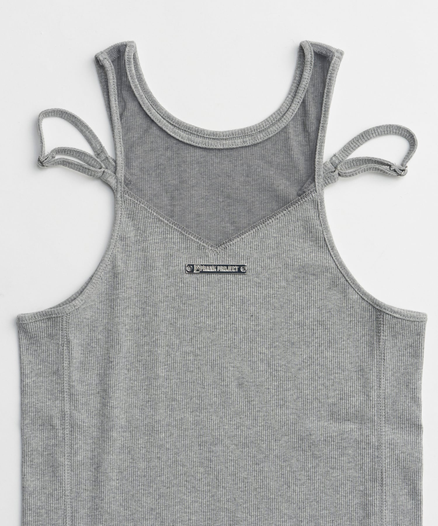 PRANK PROJECT｜フロントロゴリブタンク / Front Logo Rib Tank Top