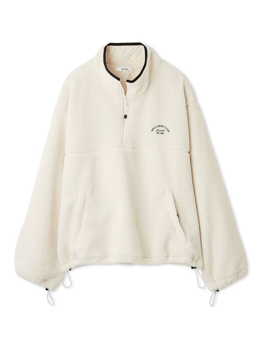 SNIDEL｜ハーフジッププルオーバー | Rakuten Fashion(楽天