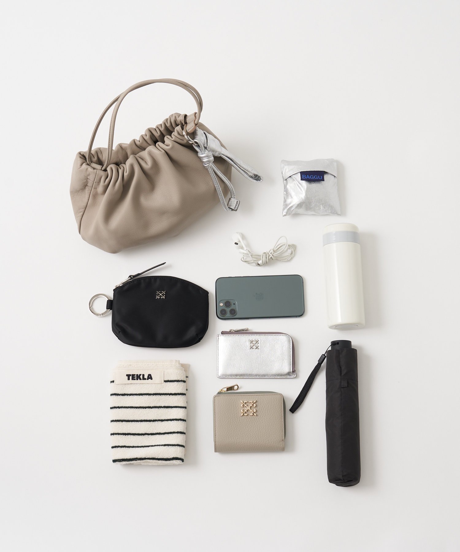 russet｜レザー巾着4WAYショルダーバッグ | Rakuten Fashion(楽天