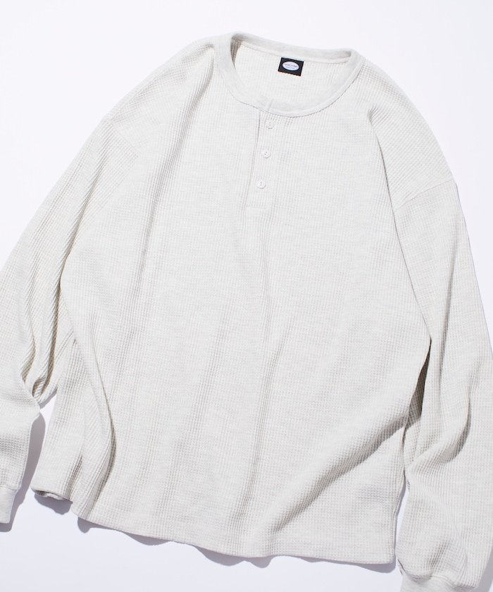 FREAK'S STORE｜ビッグシルエット ロングスリーブ ワッフル サーマル