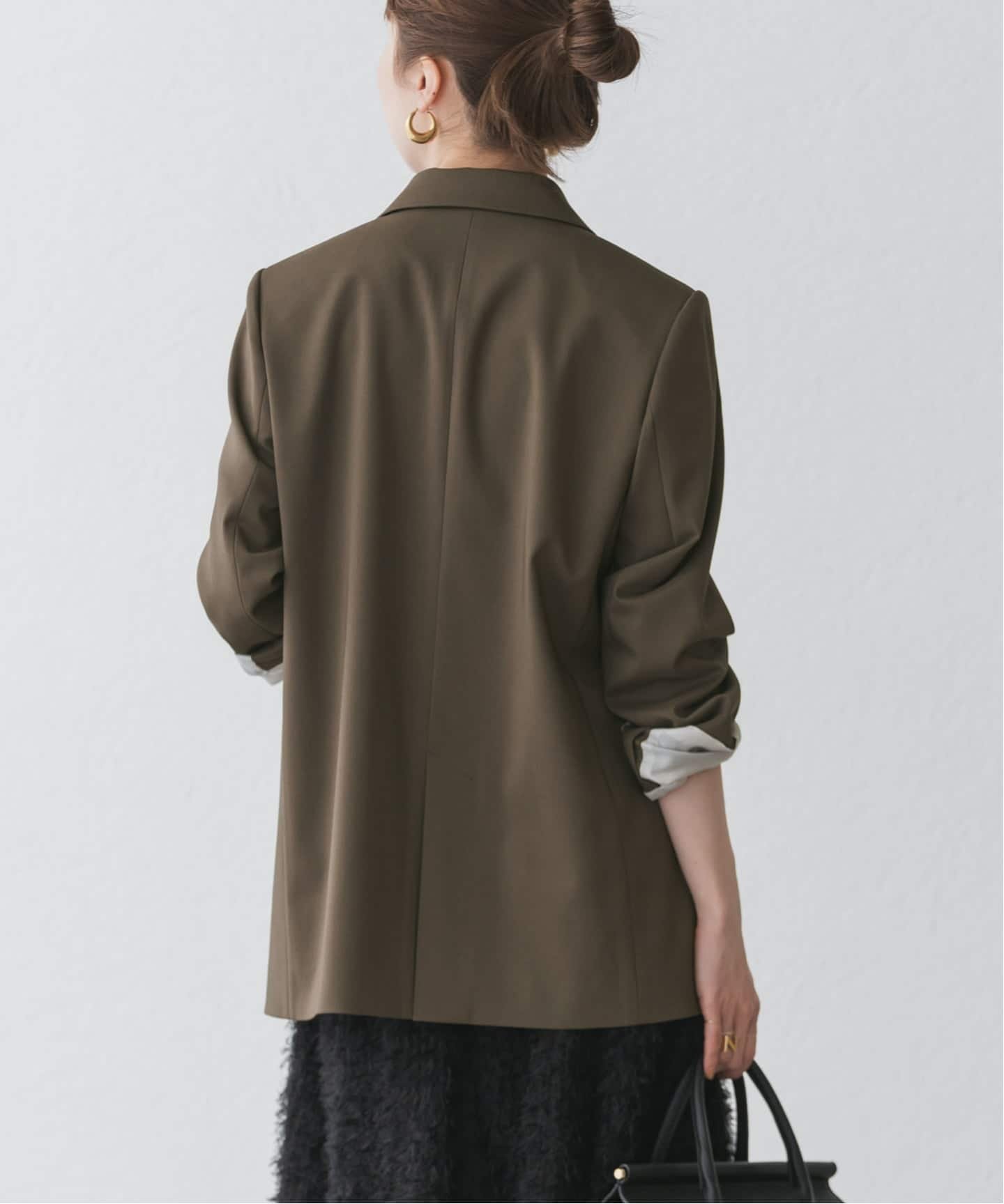 NOBLE｜エステルツイルピークドラペルジャケット | Rakuten Fashion