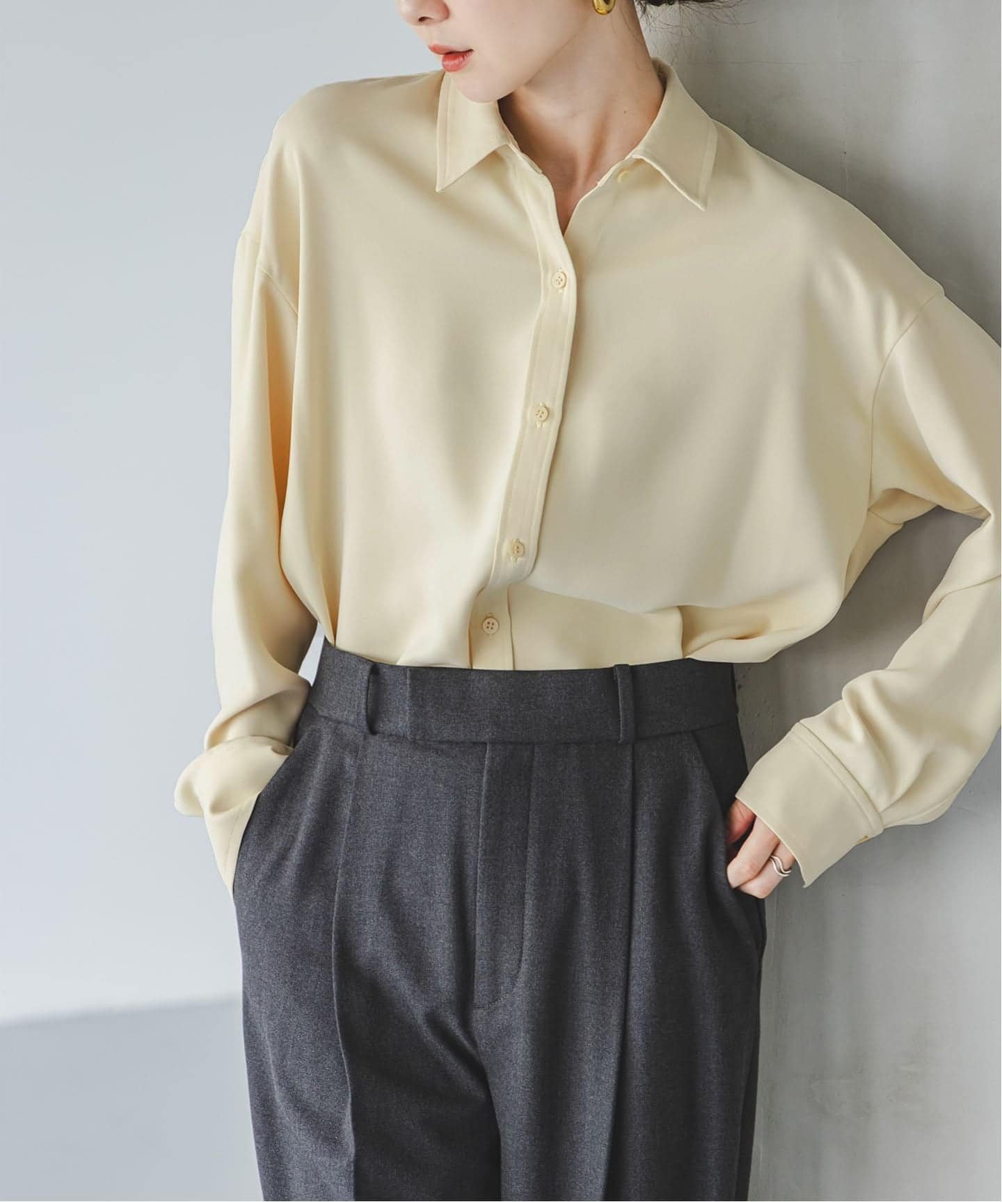 NOBLE｜《追加》シーズンカラープレーンシャツ 13 | Rakuten Fashion