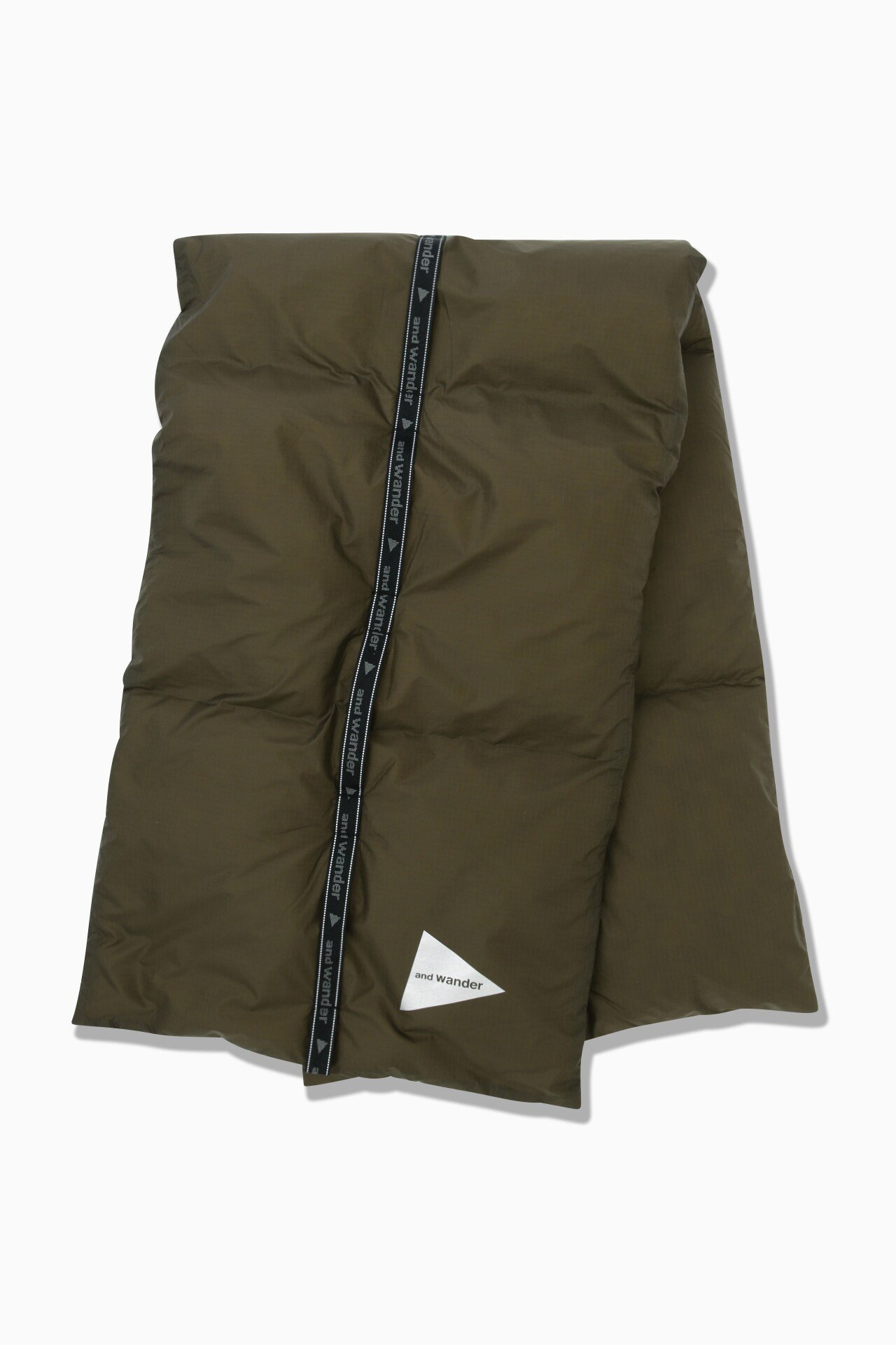 and wander｜ripstop down muffler | Rakuten Fashion(楽天