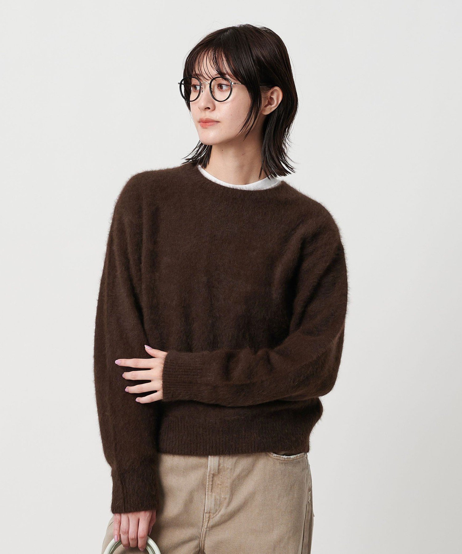 BEAUTY&YOUTH UNITED ARROWS｜フォックスカシミヤブレンド クルー